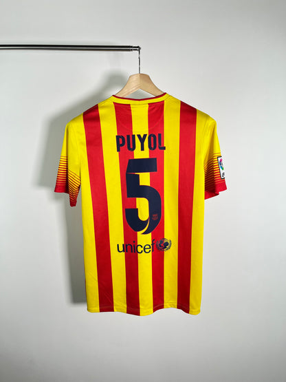 Jersey Barcelona Visita 2013 2014 Carles Puyol (S)