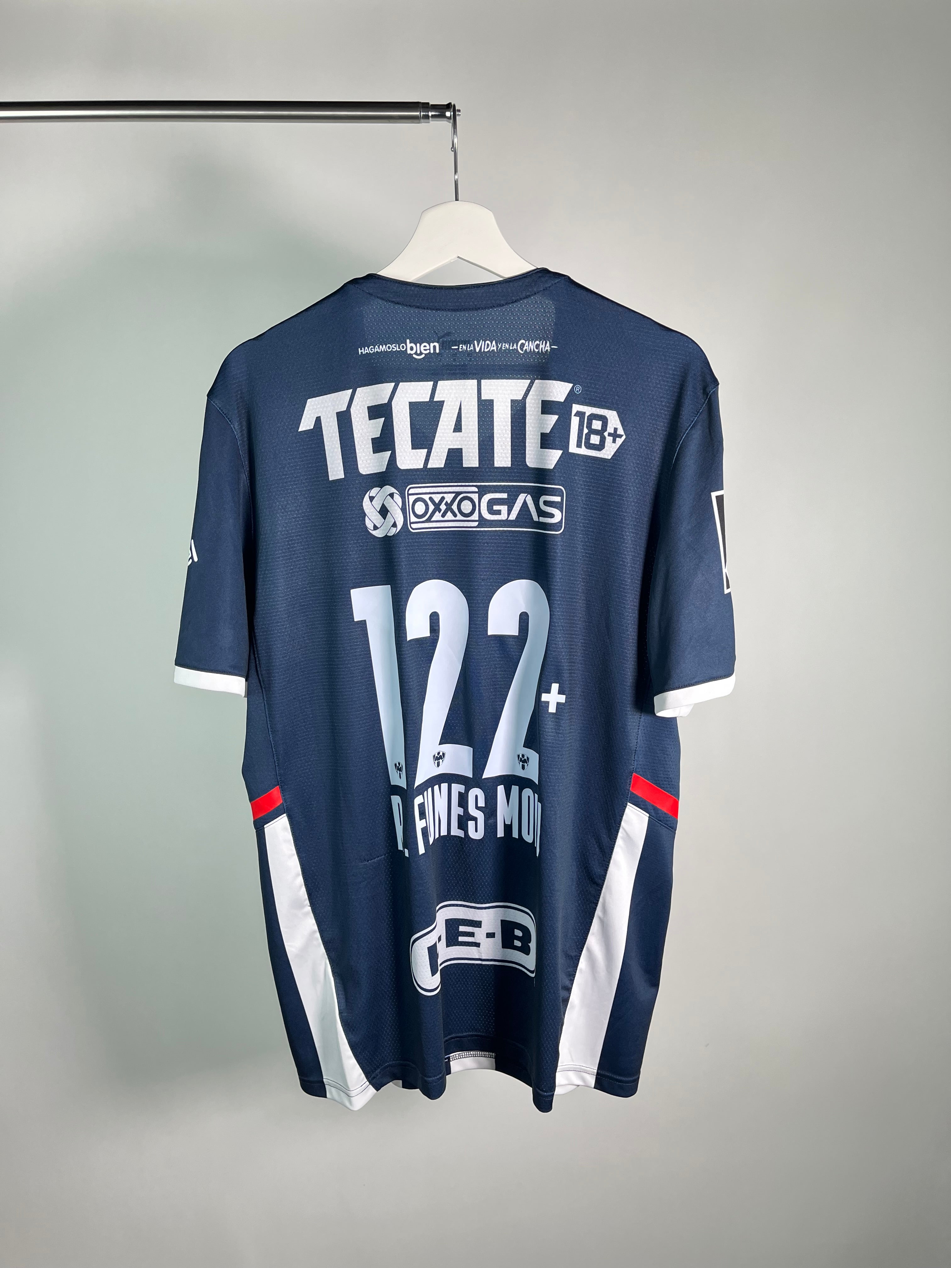 Jersey Rayados Monterrey 2021 2022 *Edicion Especial 122+* Versión Jugador Rogelio Funes Mori (L)