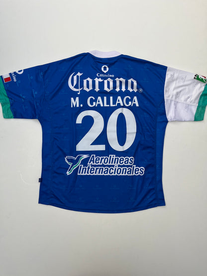 Jersey Colibríes de Morelos Local 2003 2004 Match Worn Mauricio Gallaga (XL)