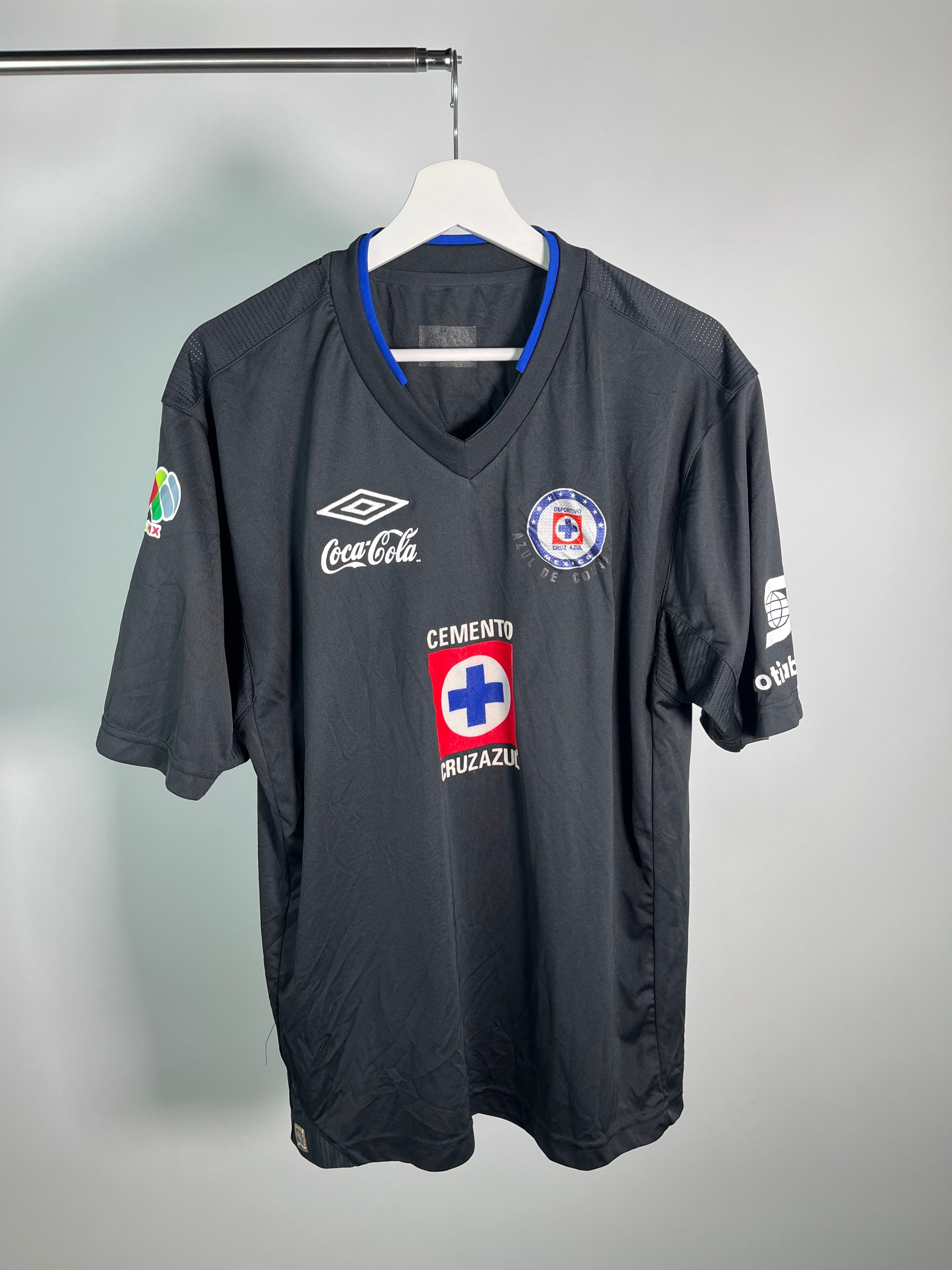 Jersey Cruz Azul Tercera 2013 2014 *Azul de Corazon* (M)