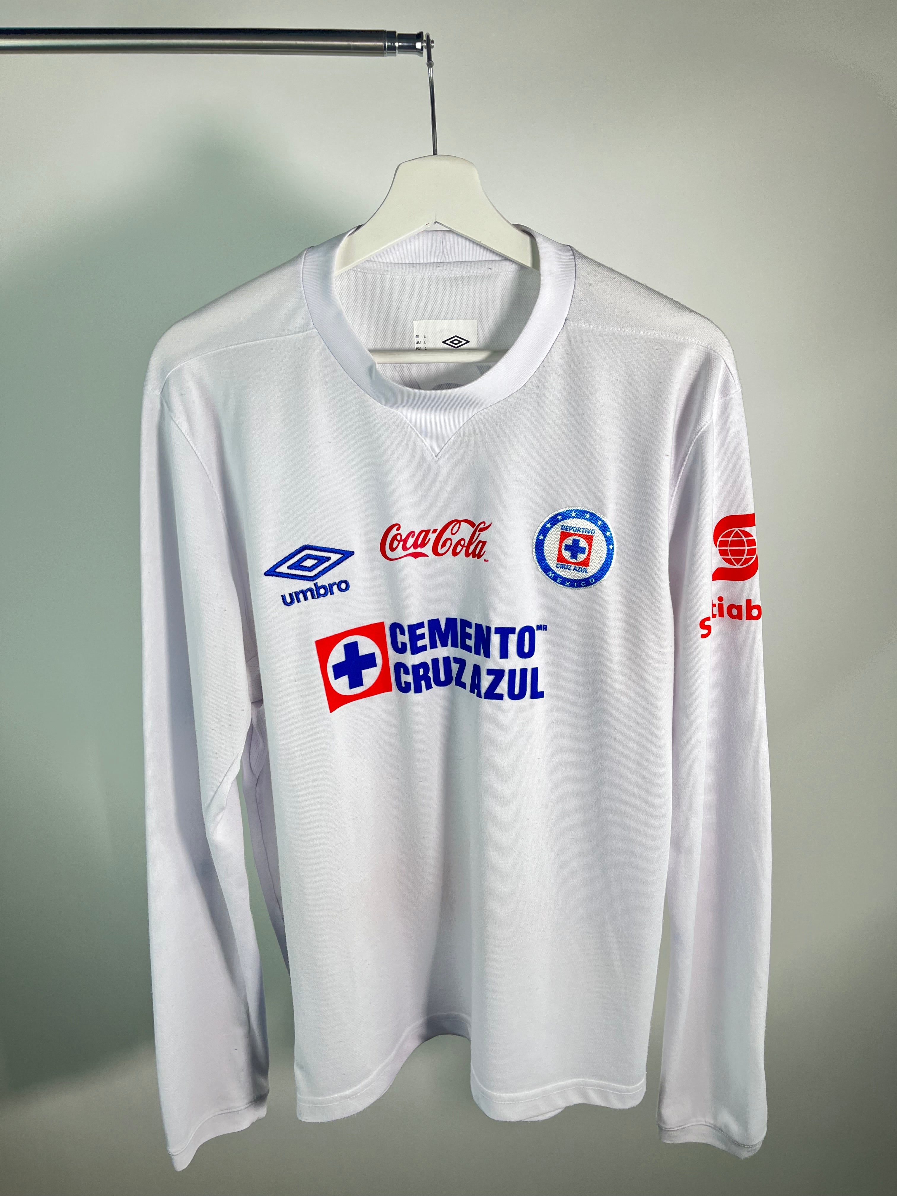 Jersey Cruz Azul Visita 2013 2014 Manga Larga Christian Giménez (L)