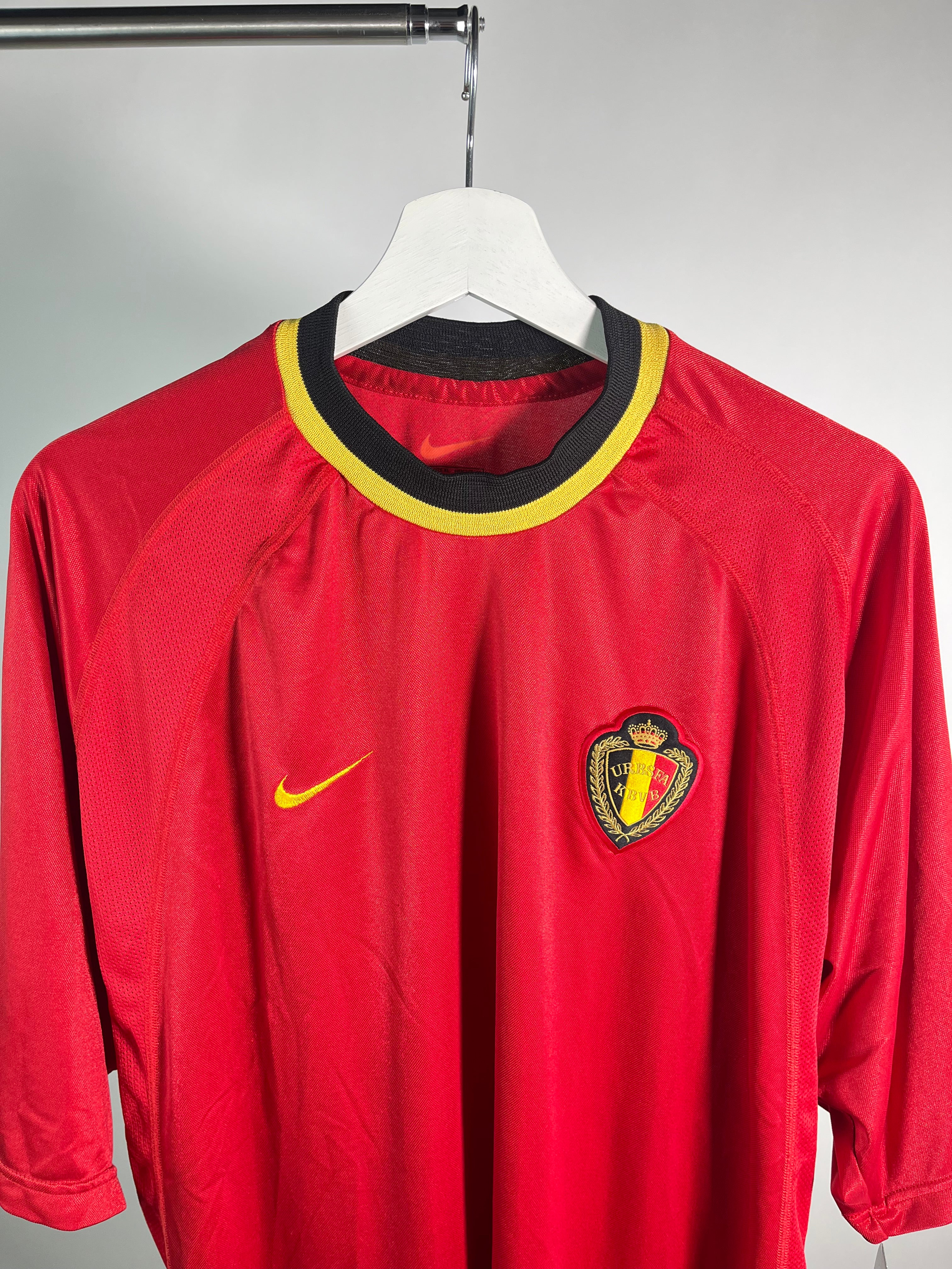 Jersey Bélgica Local 2000 2002 *C/Etiquetas* (XL)