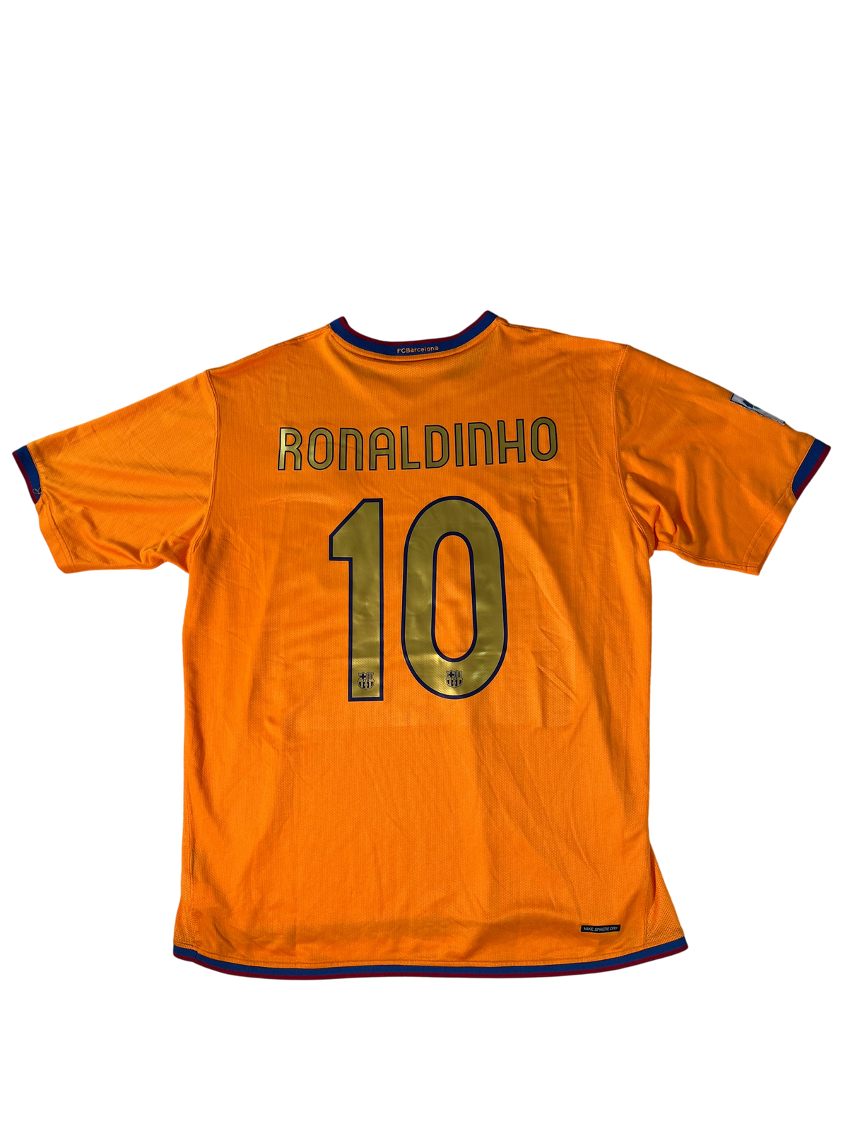 Jersey Barcelona Visita 2006 2007 Ronaldinho (XL)