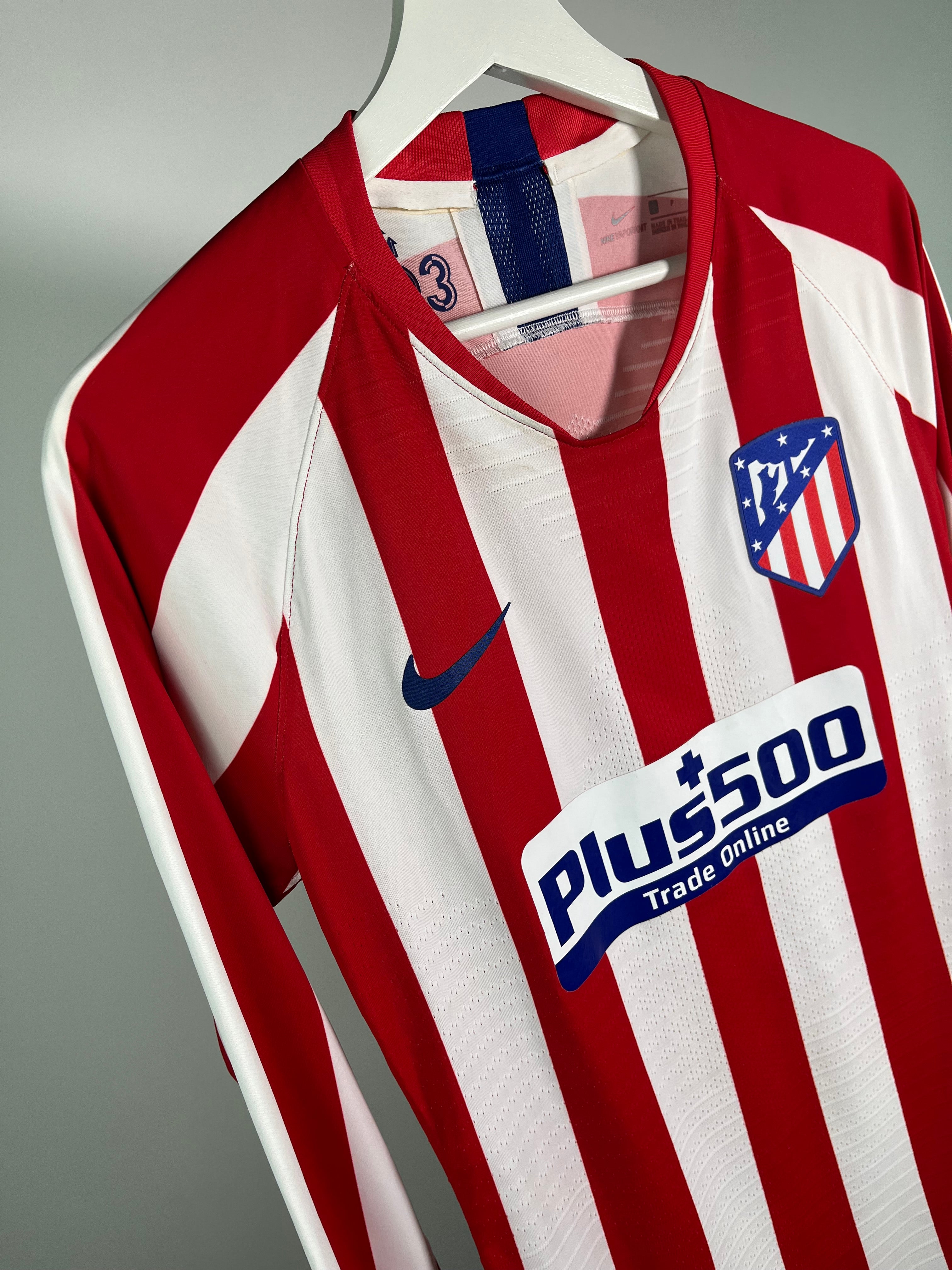 Jersey Atletico de Madrid Local 2019 2020 Manga Larga Utilería Joao Félix (S)