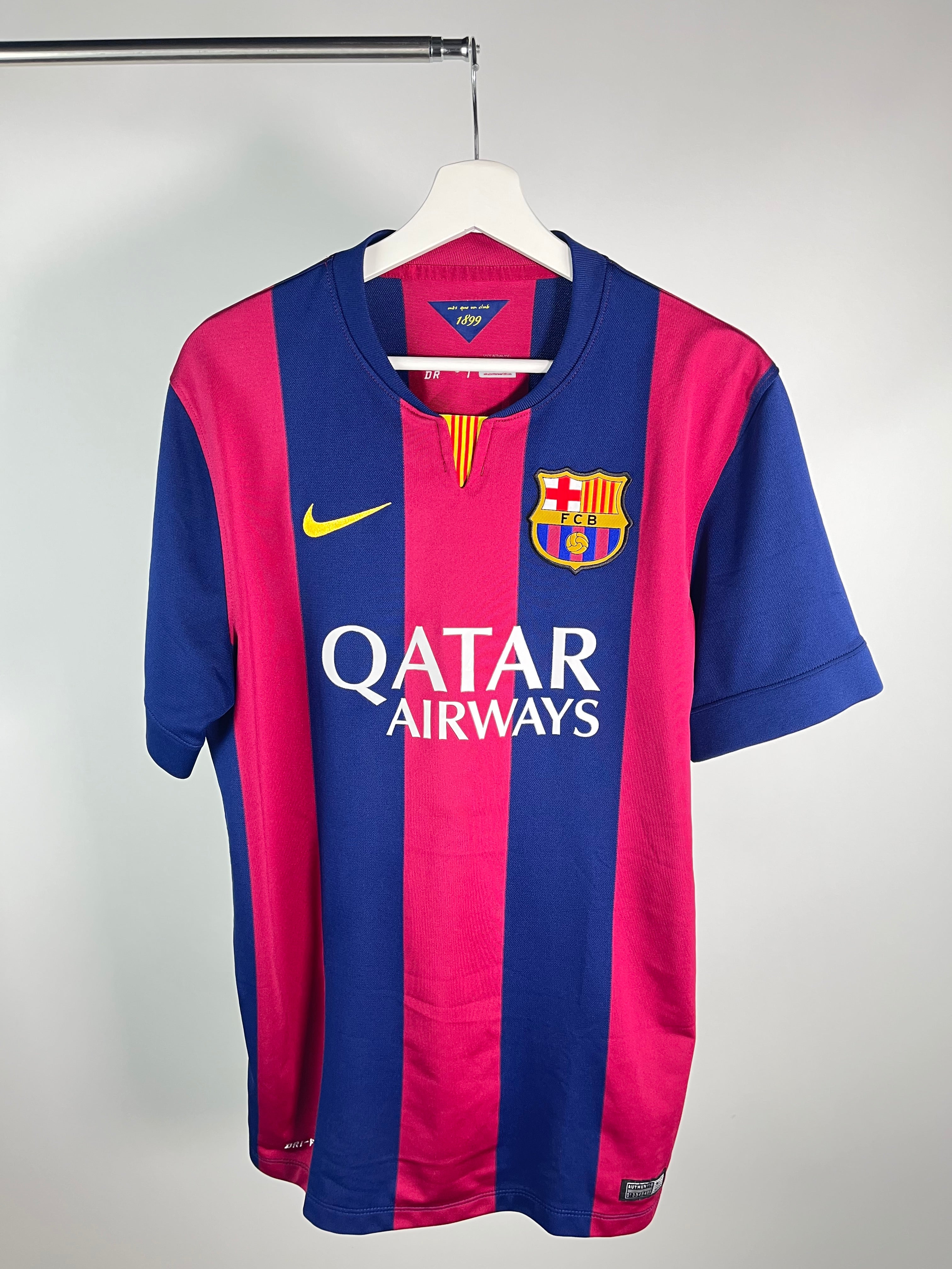 Jersey Barcelona Local 2014 2015 Lionel Messi (L)