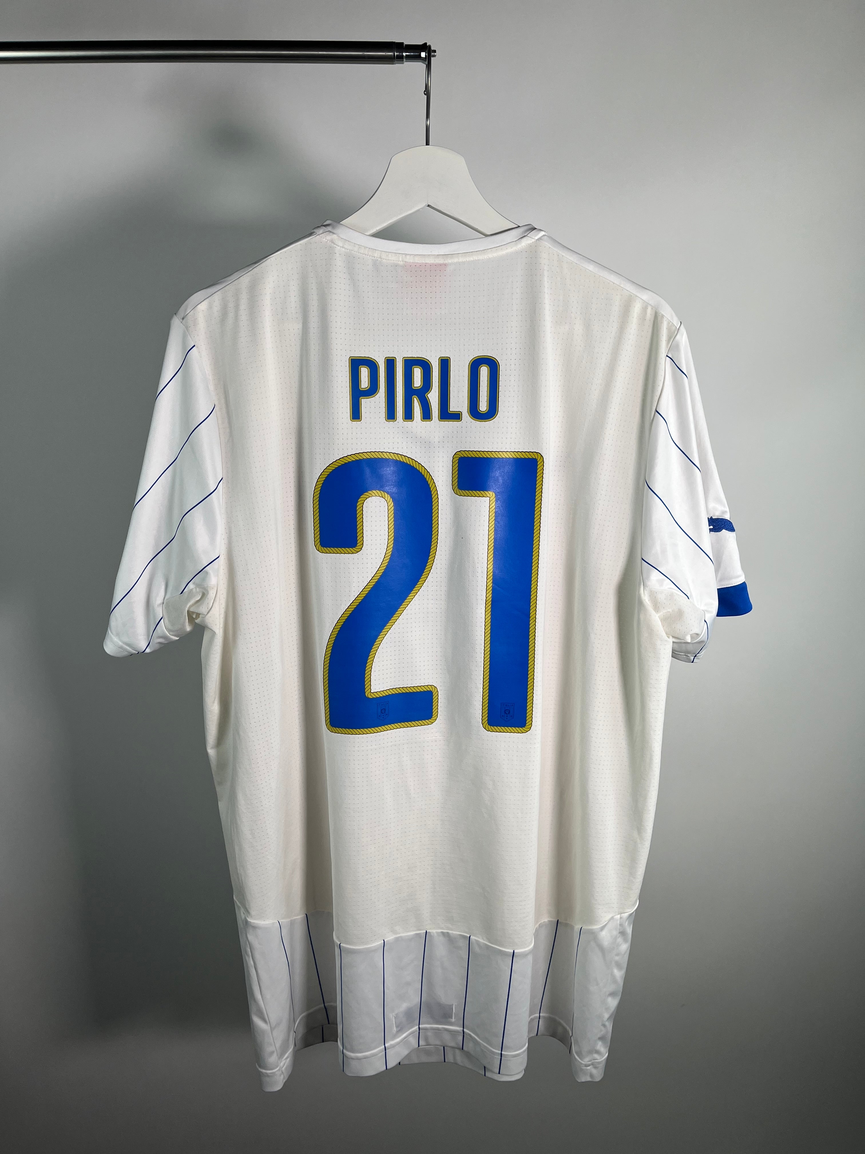 Jersey Italia Visita 2014 2016 Andrea Pirlo (XL)