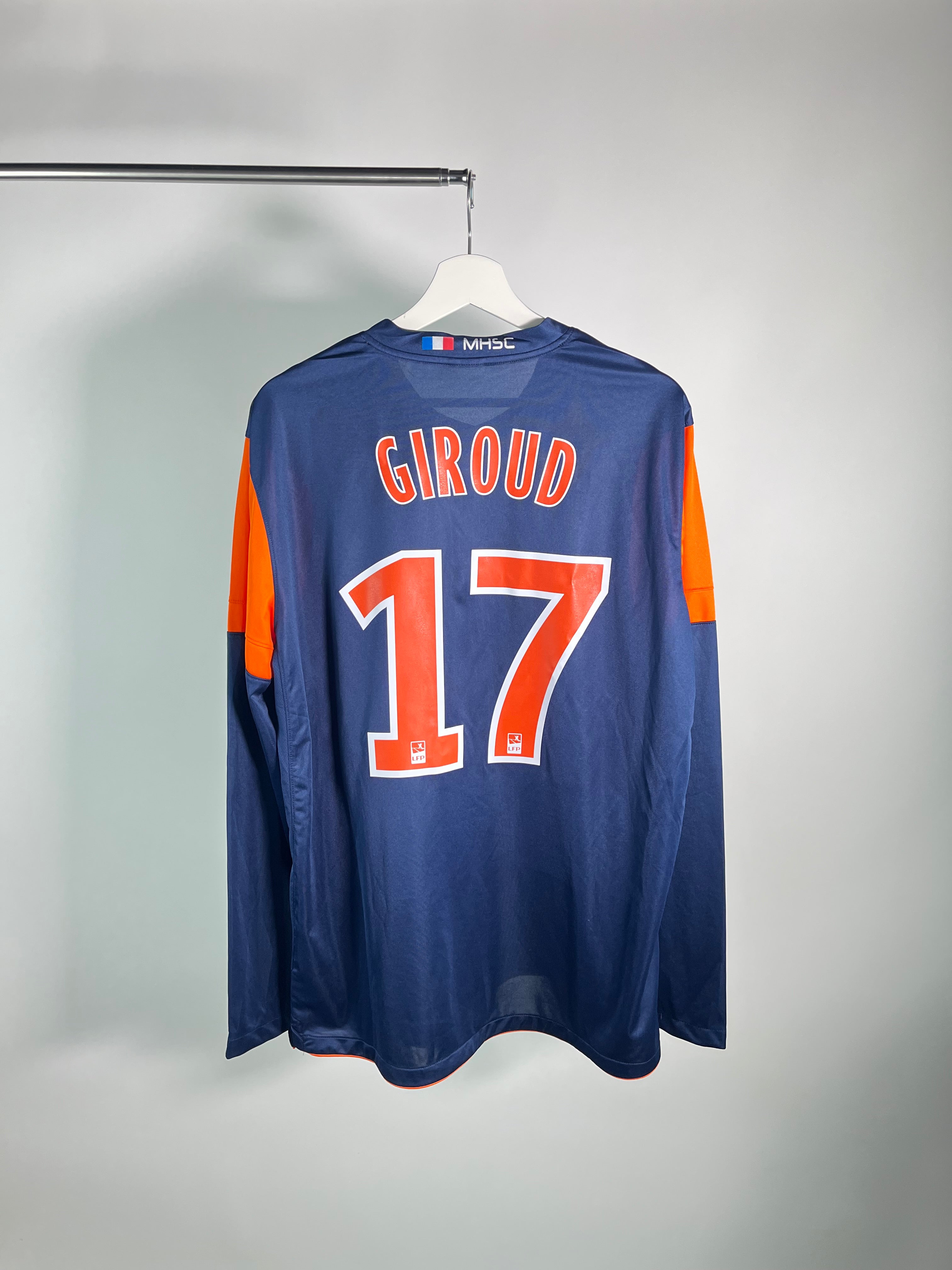 Jersey Montpellier Local 2012 2013 Manga Larga Olivier Giroud (XL)