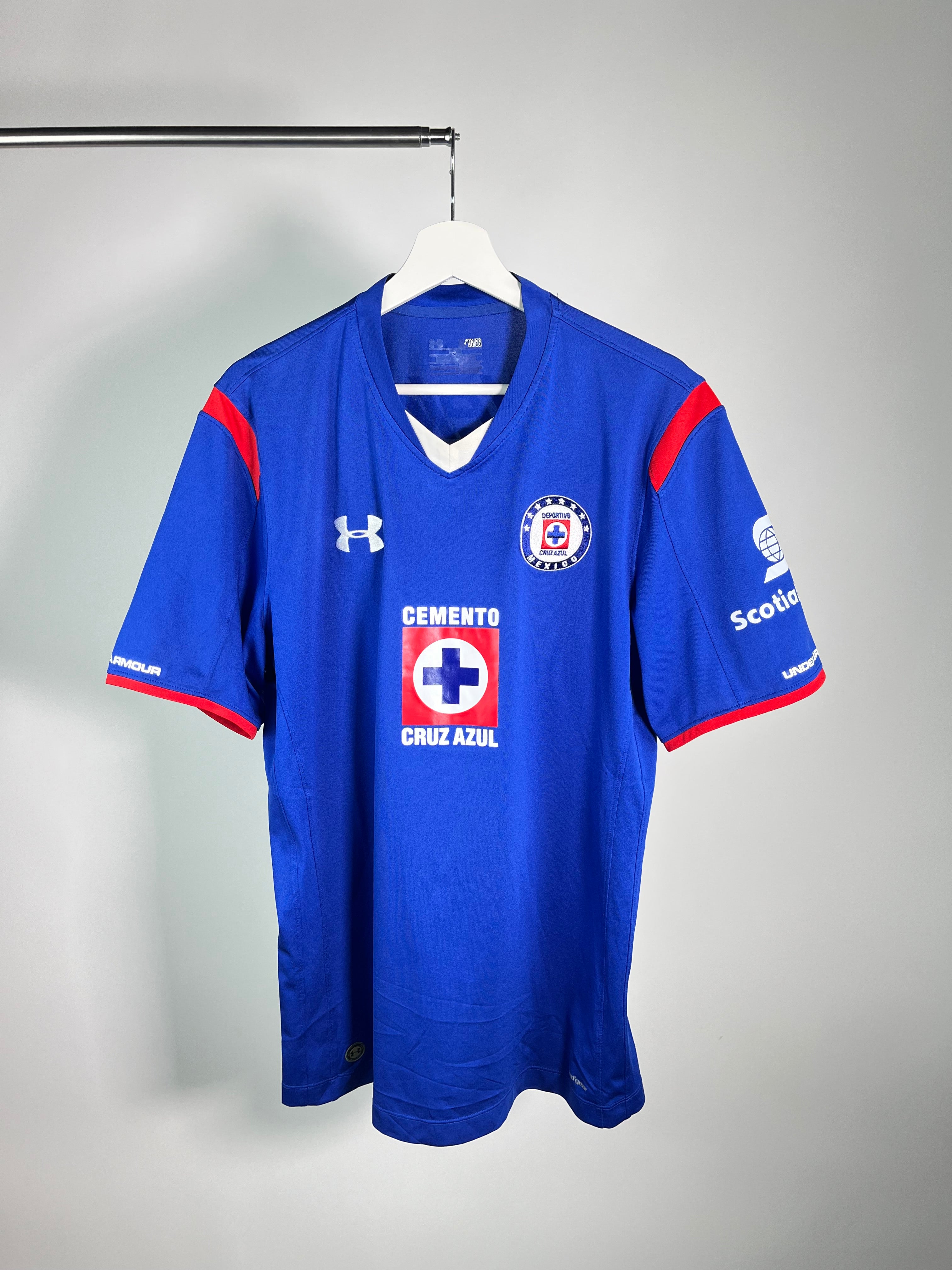 Jersey Cruz Azul Local 2014 2015 Christian “Chaco” Giménez (XL)