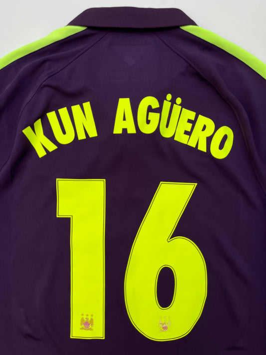 Jersey Manchester City Tercera 2014 2015 Kun Aguero (M)