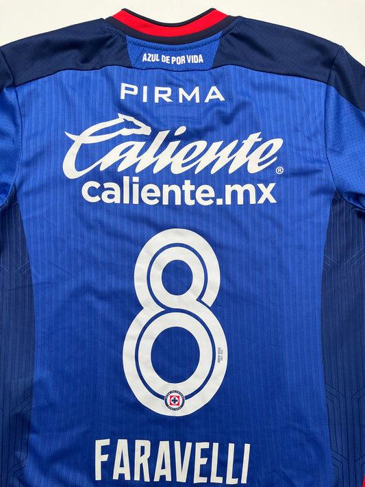 Jersey Cruz Azul Local 2023 2024 Match Worn *Final vs Club América* Lorenzo Faravelli (S)