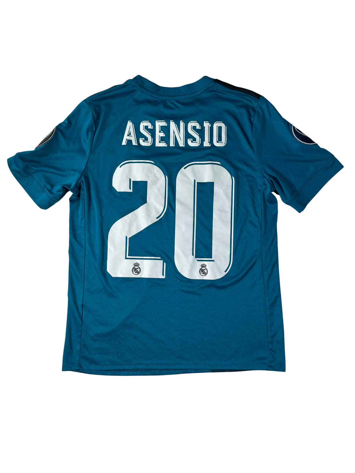 Jersey Real Madrid Tercera 2017 2018 *Champions League* Marco Asensio (L Niño)