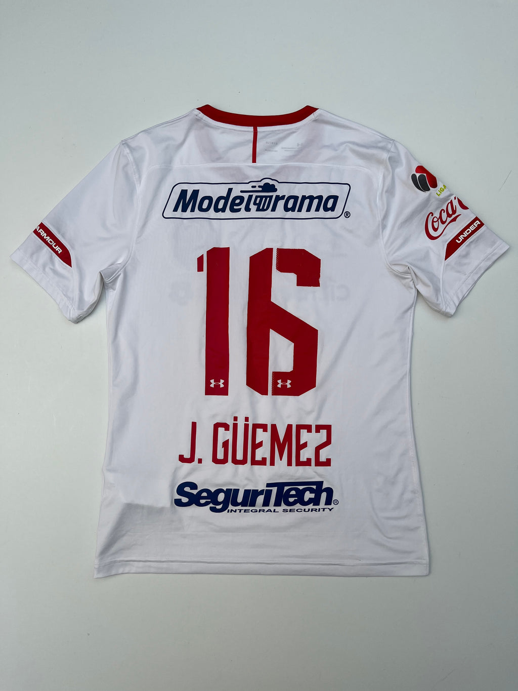 Jersey Toluca Visita 2019 2020 Match Worn Javier Güémez (L)
