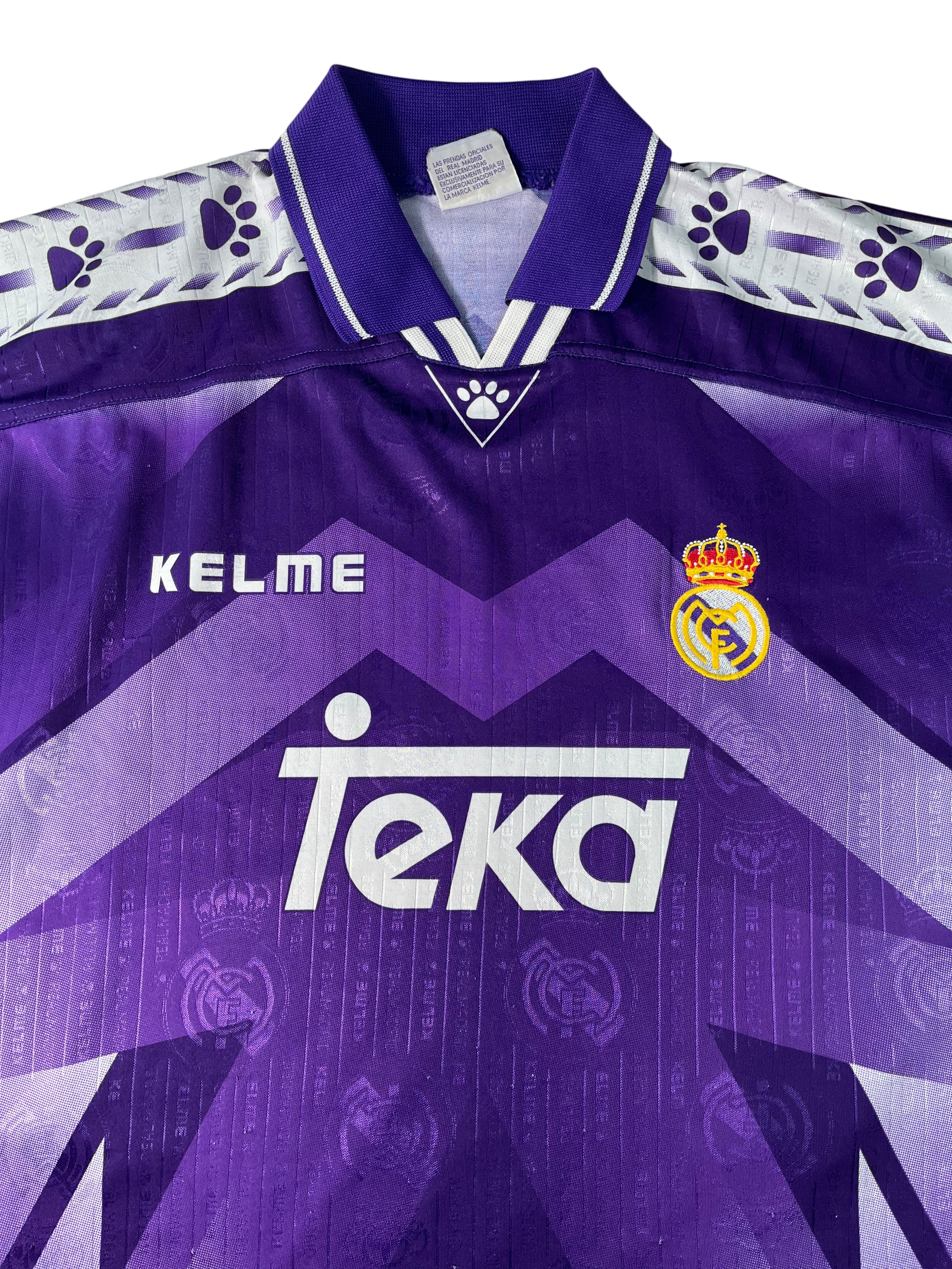Jersey Real Madrid Visita 1996 1997 Clarence Seedorf (XL)