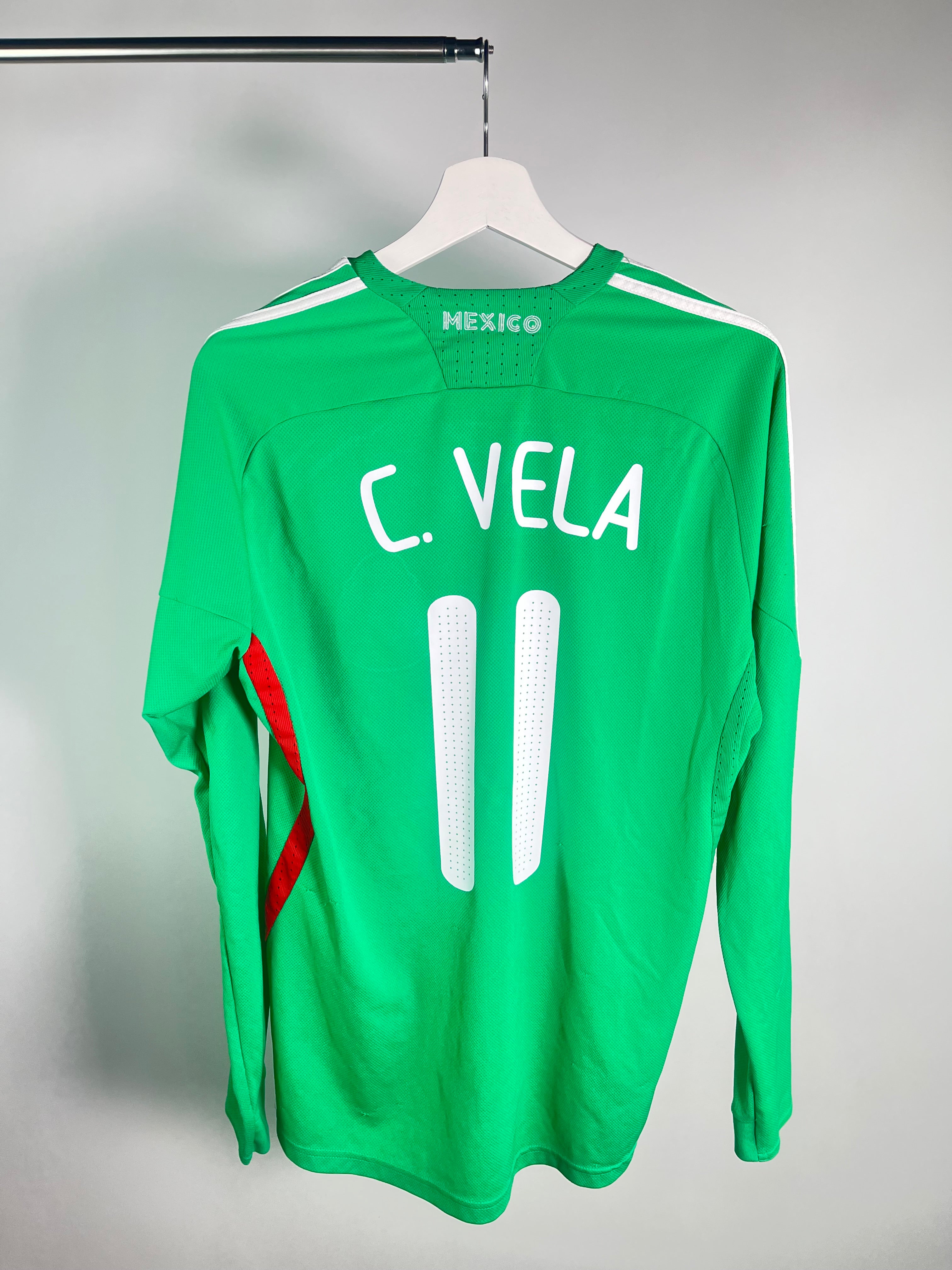 Jersey México Local 2008 2009 Manga Larga Carlos Vela (M)