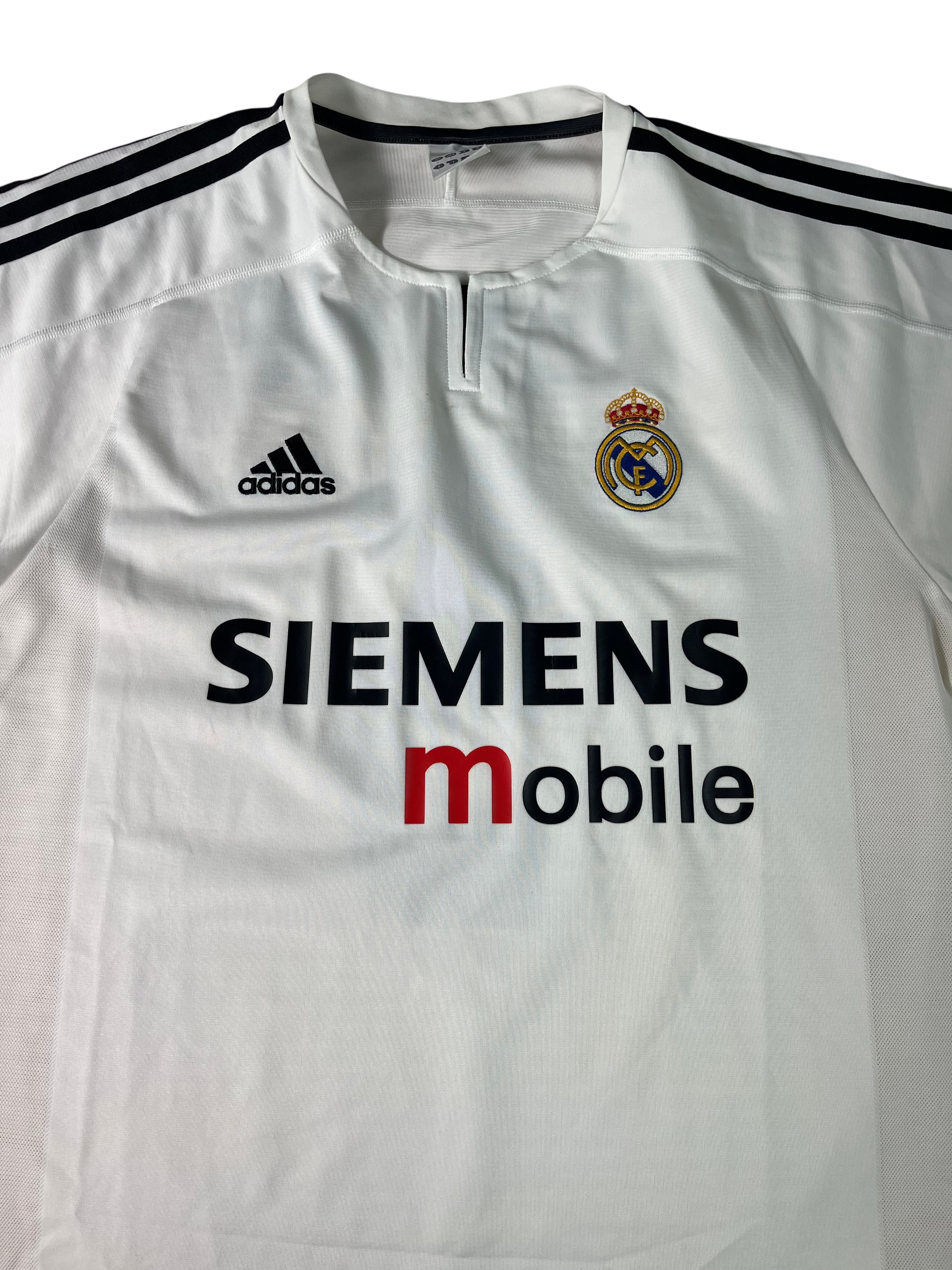 Jersey Real Madrid Local 2003 2004 Zinedine Zidane (L)