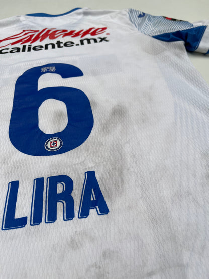 Jersey Cruz Azul Visita 2021 2022 Match Worn Erik Lira (M)