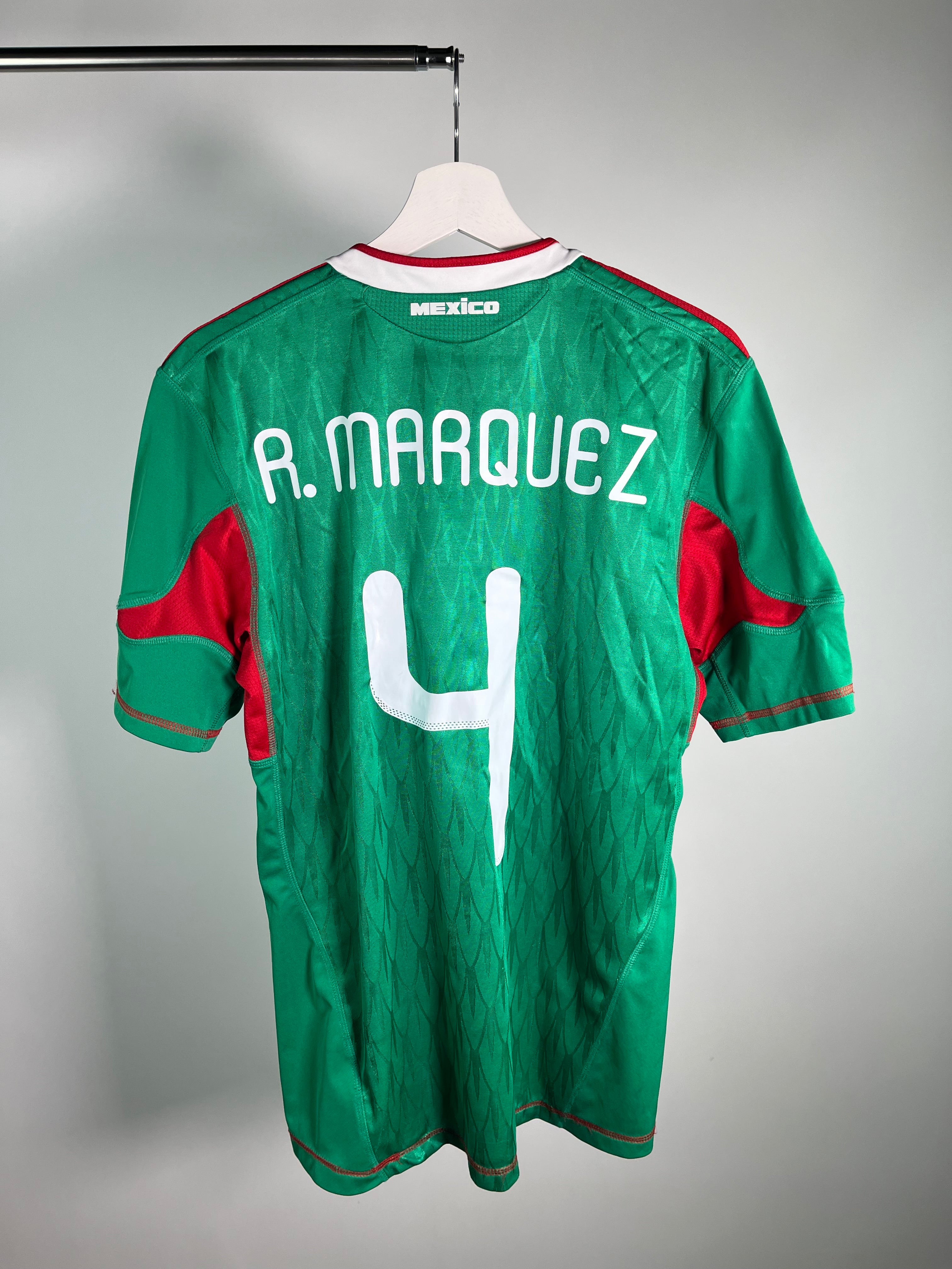 Jersey México Local 2010 2011 *Match Detail vs Francia* Rafael Márquez (M)