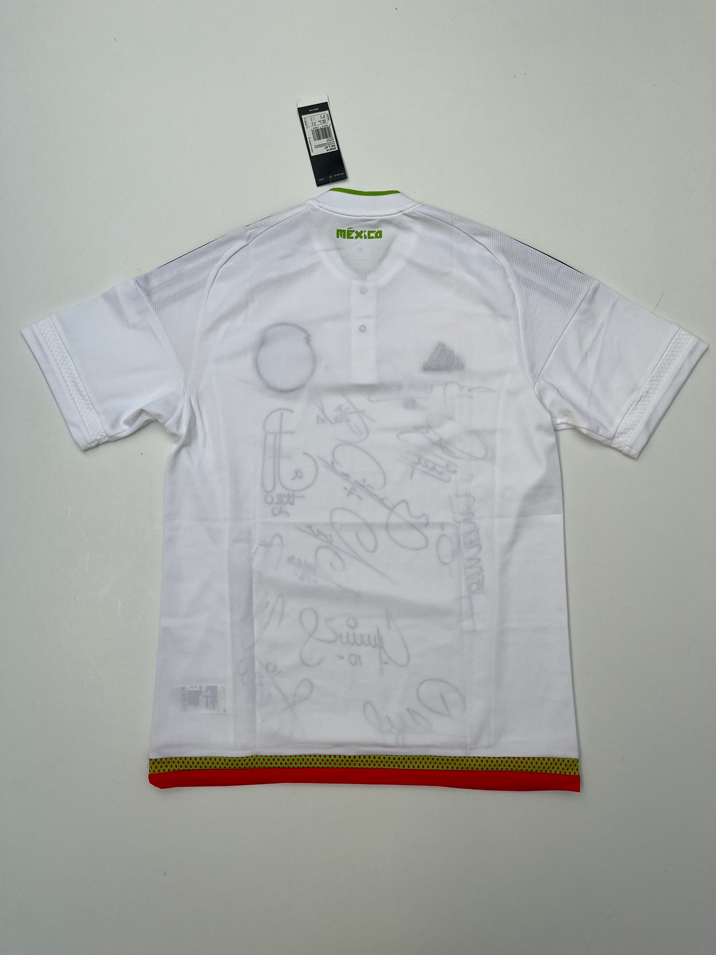 Jersey México Visita 2015 2016 Autografiado (M)