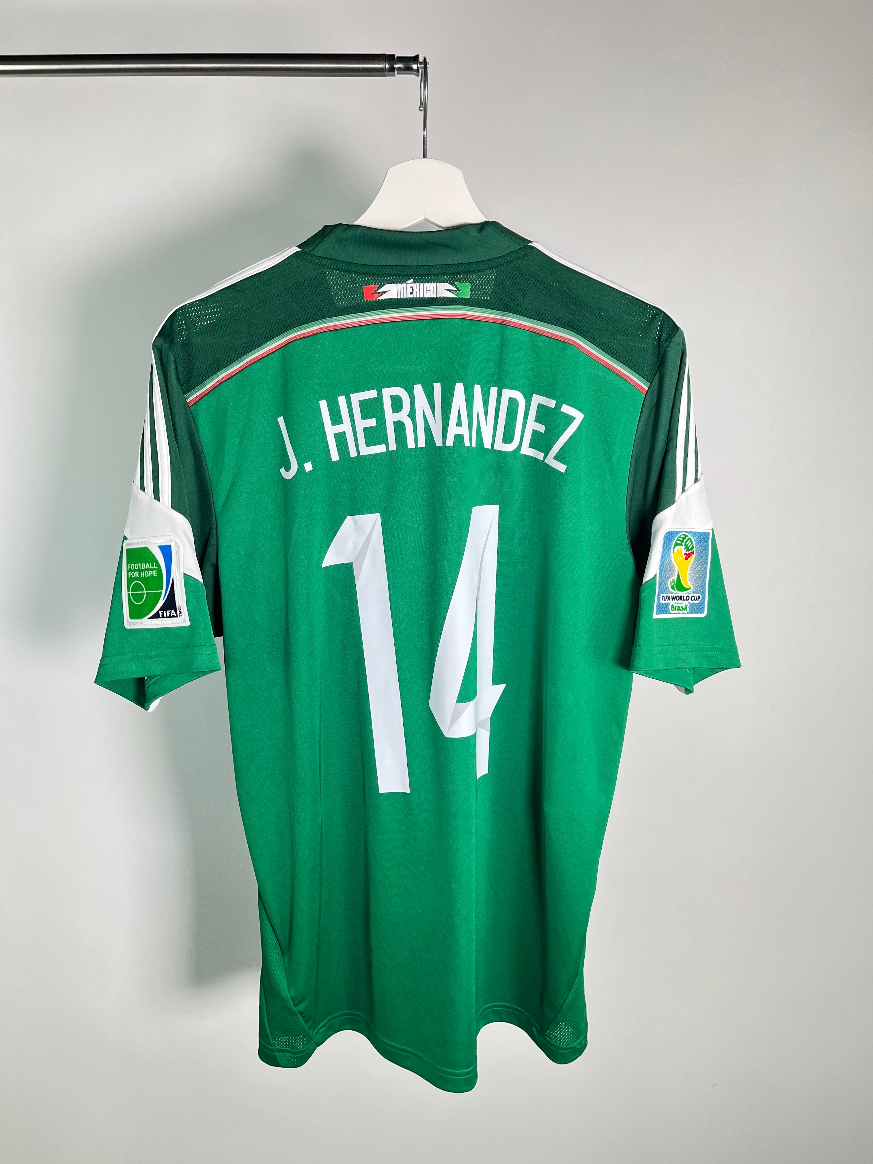 Jersey México Local 2014 2015 *Match Detail vs Croacia* Javier Hernandez (M)