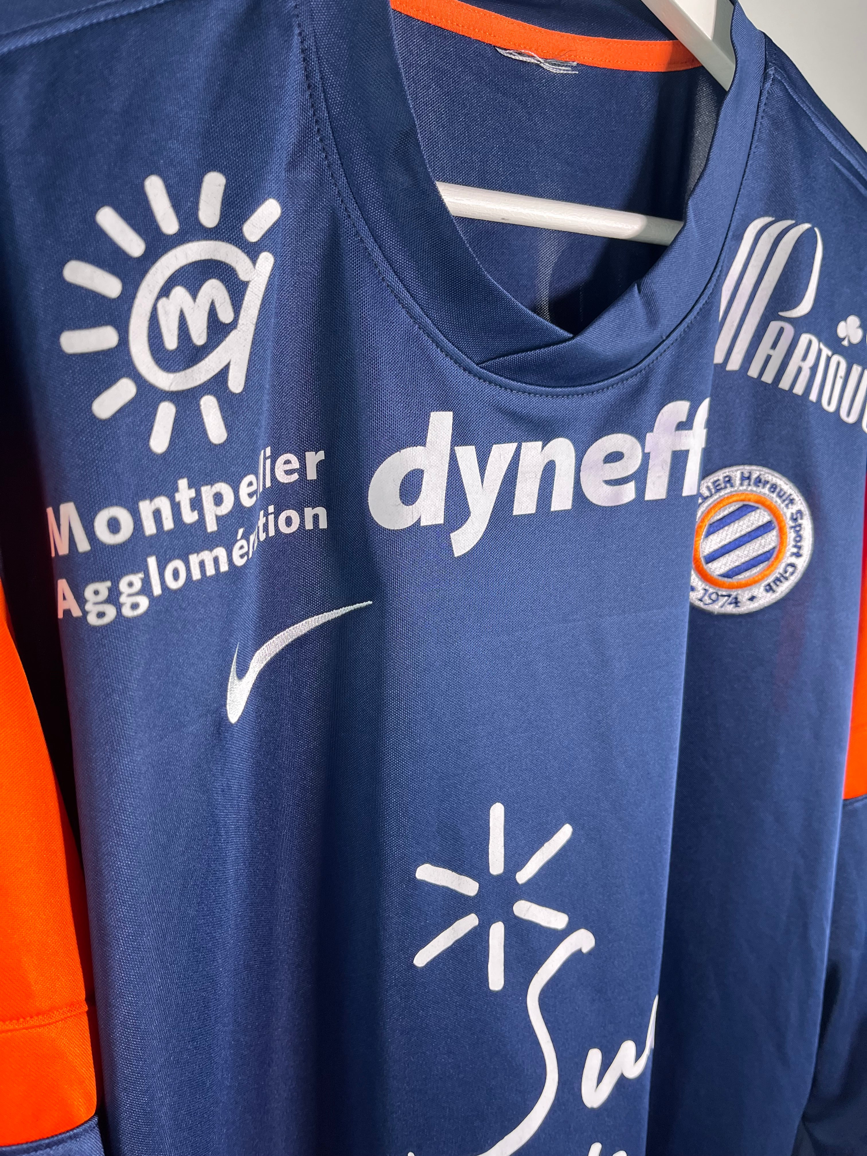 Jersey Montpellier Local 2012 2013 Manga Larga Olivier Giroud (XL)