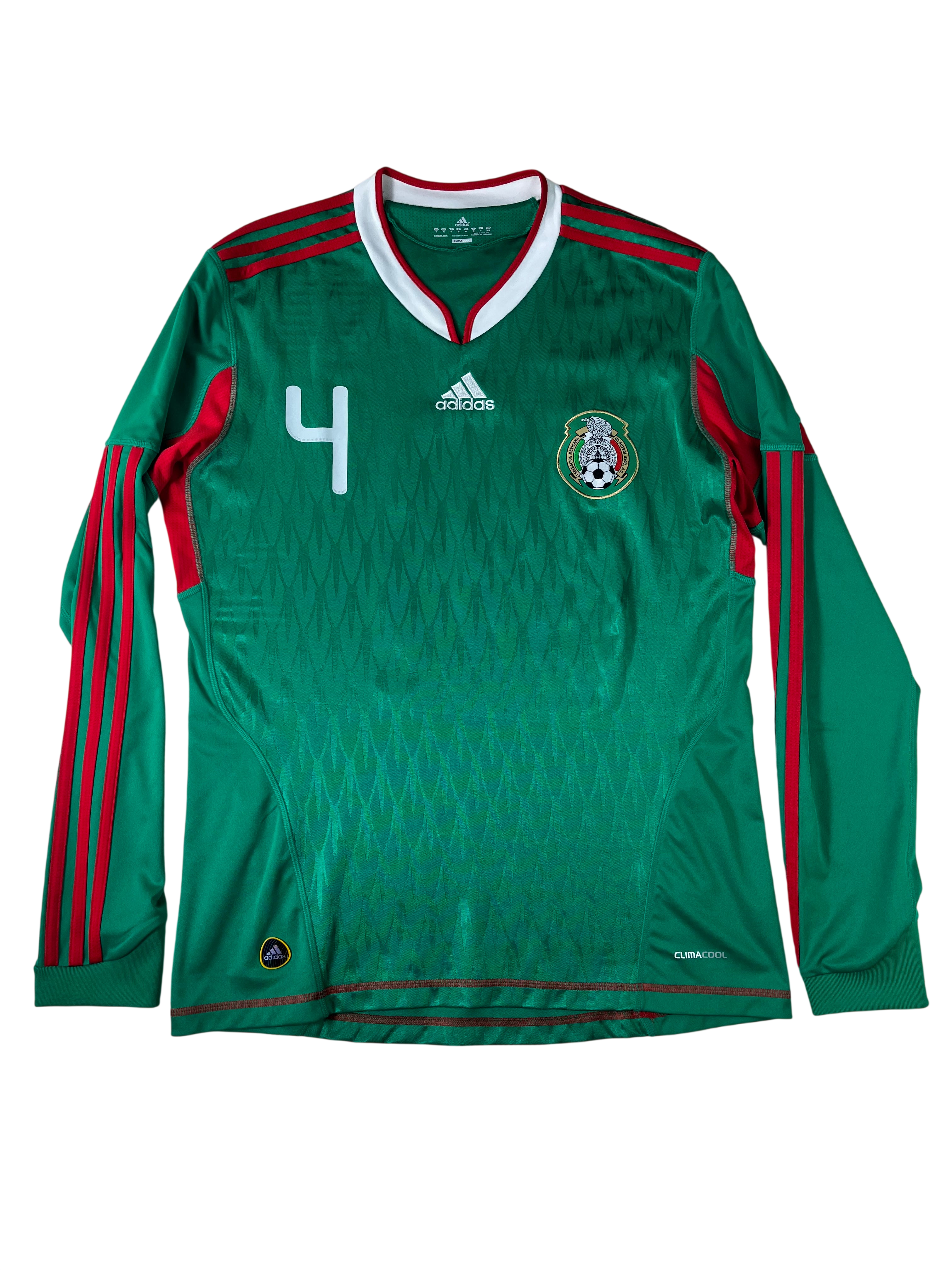 Jersey México Local 2010 2011 Manga Larga Rafael Márquez (M)