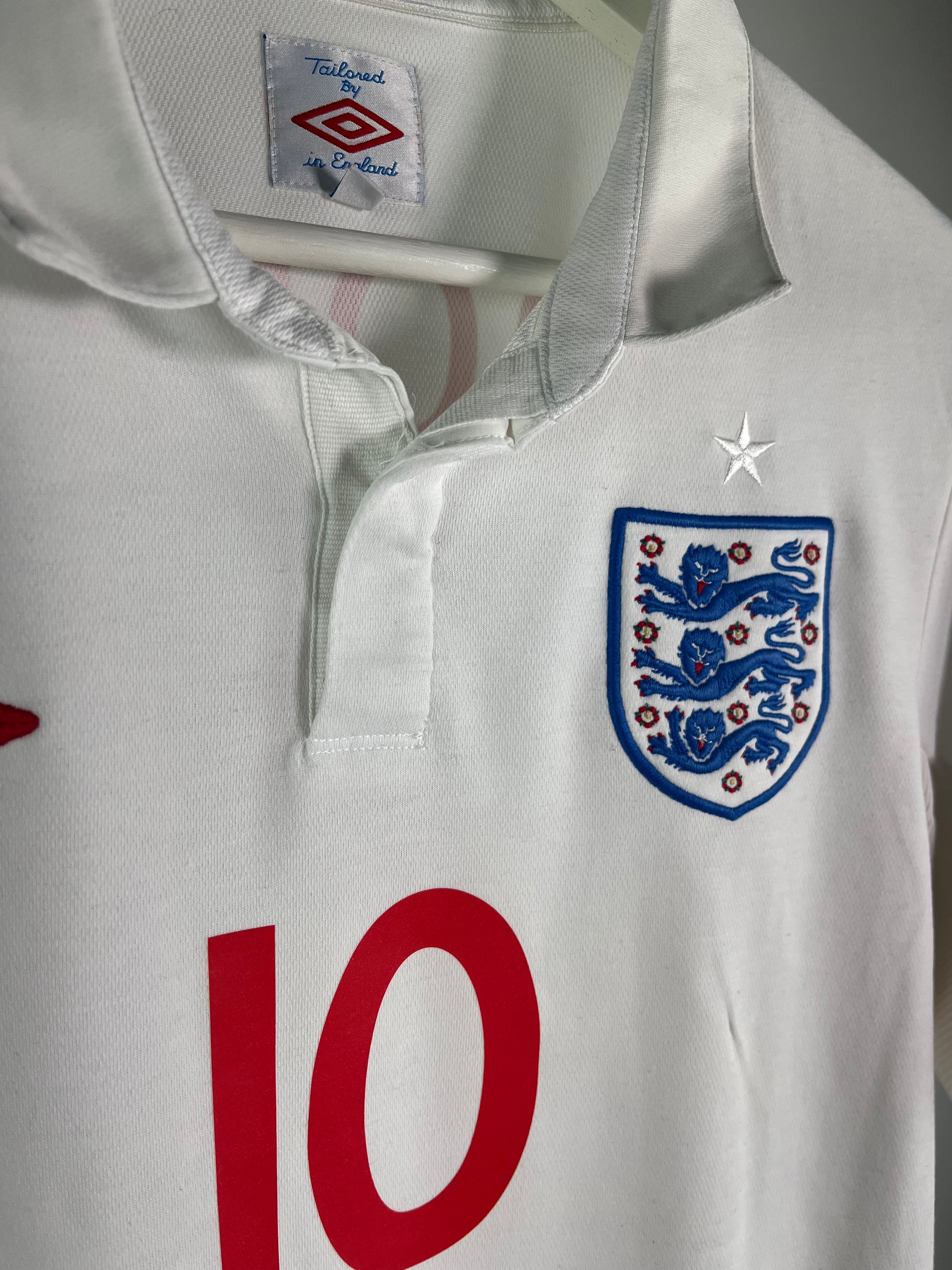 Jersey Inglaterra Local 2010 2011 Wayne Rooney (S)