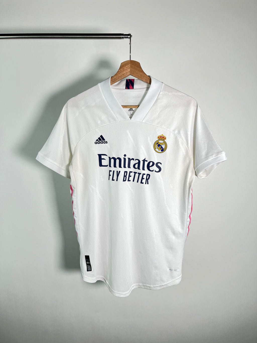 Jersey Real Madrid Local 2020 2021 Versión Jugador (L mujer)