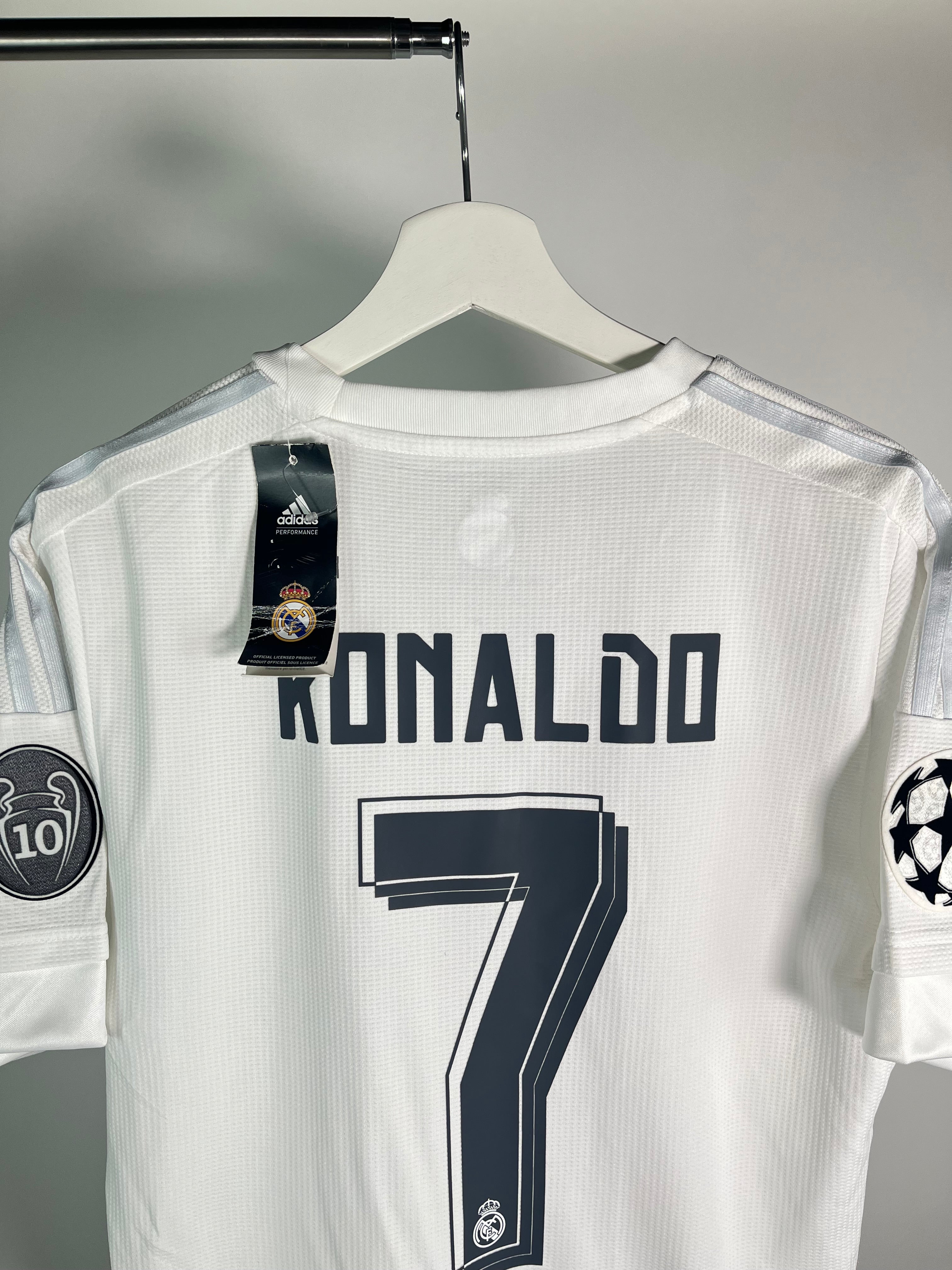 Jersey Real Madrid Local 2015 2016 Cristiano Ronaldo *C/Etiquetas* (M)