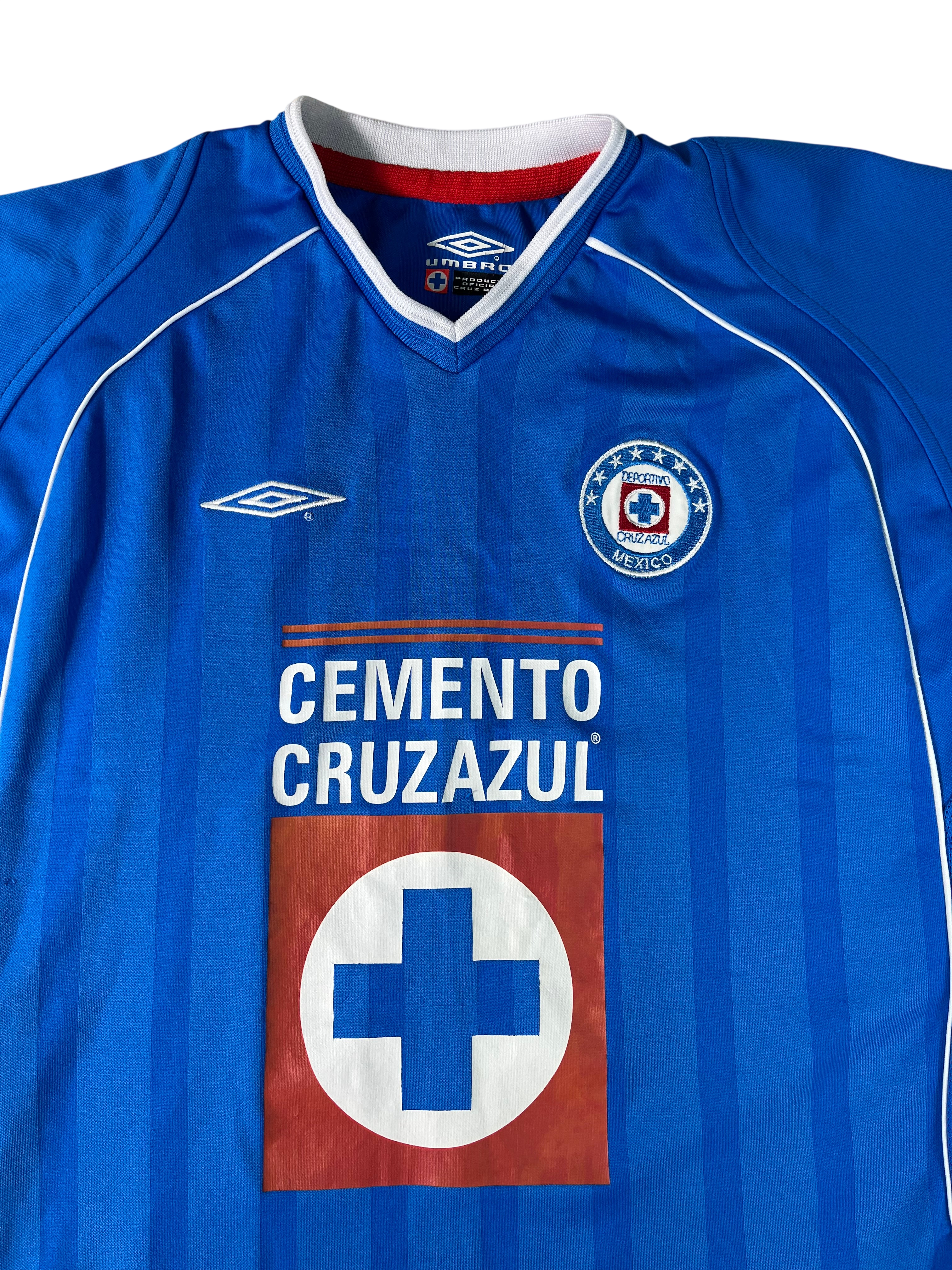 Jersey Cruz Azul Local 2002 2003 (XL Niño)
