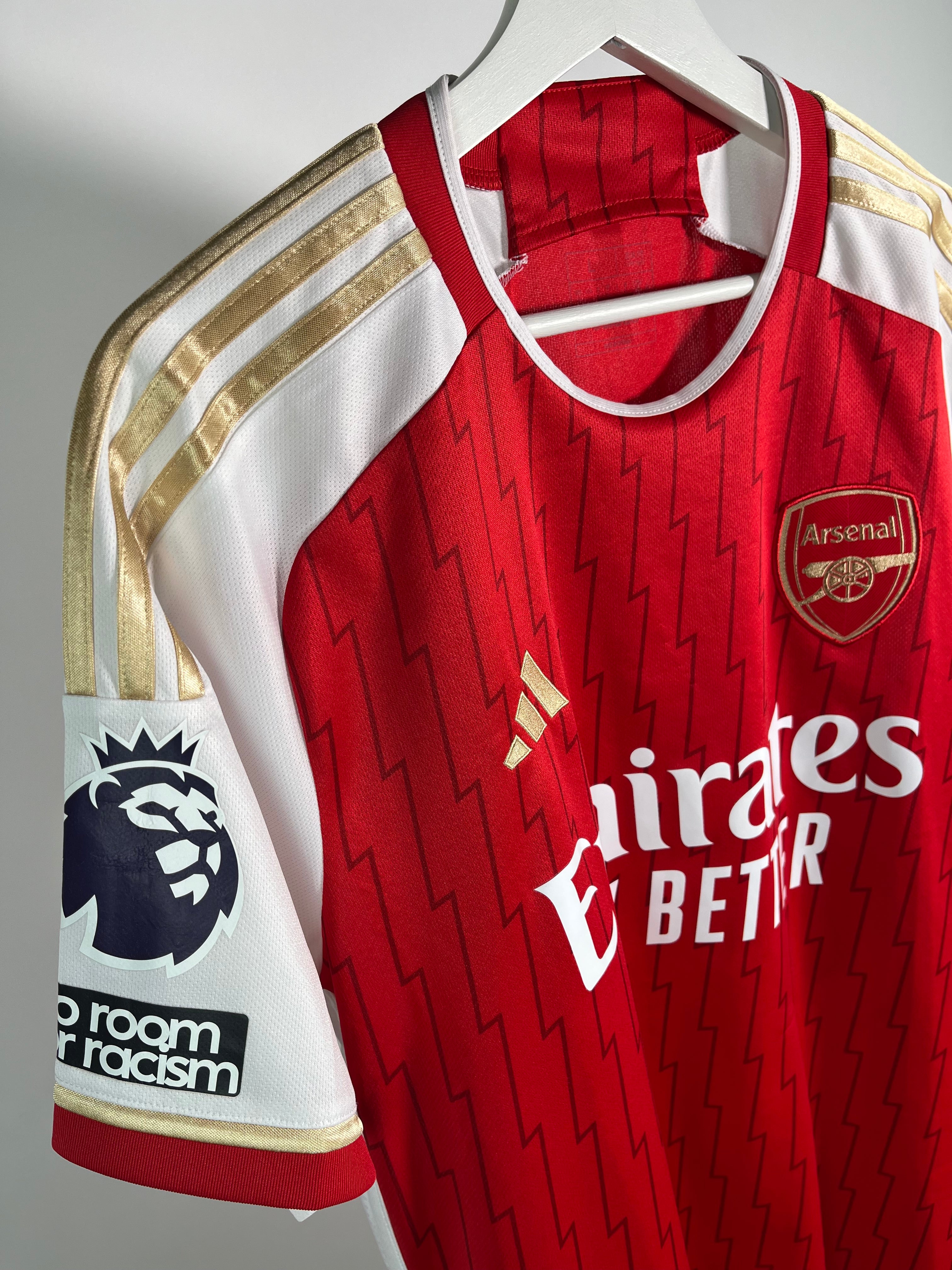 Jersey Arsenal Local 2023 2024 Martin Ødegaard (L)