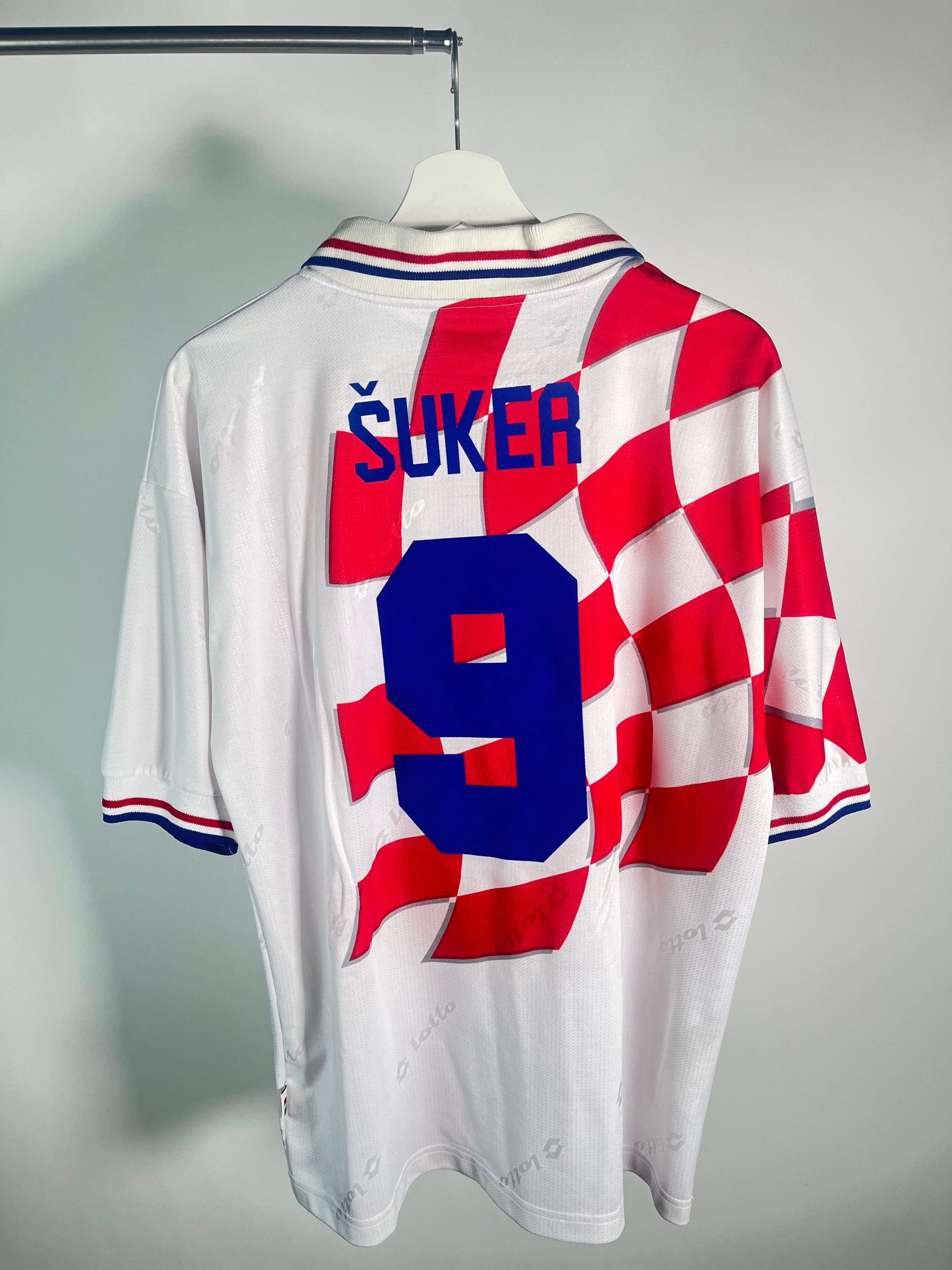 Jersey Croacia Local 1998 2000 Davor Šuker (M)
