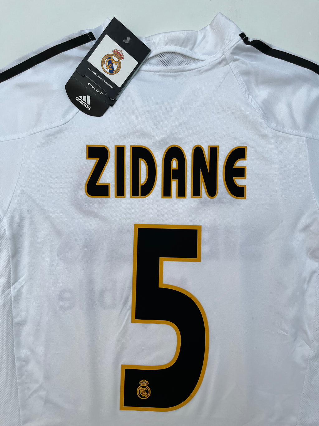 Jersey Real Madrid Local 2004 2005 Zinedine Zidane (M)