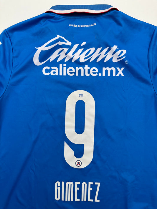 Jersey Cruz Azul Local 2022 2023 Match Worn Santiago Giménez (L)