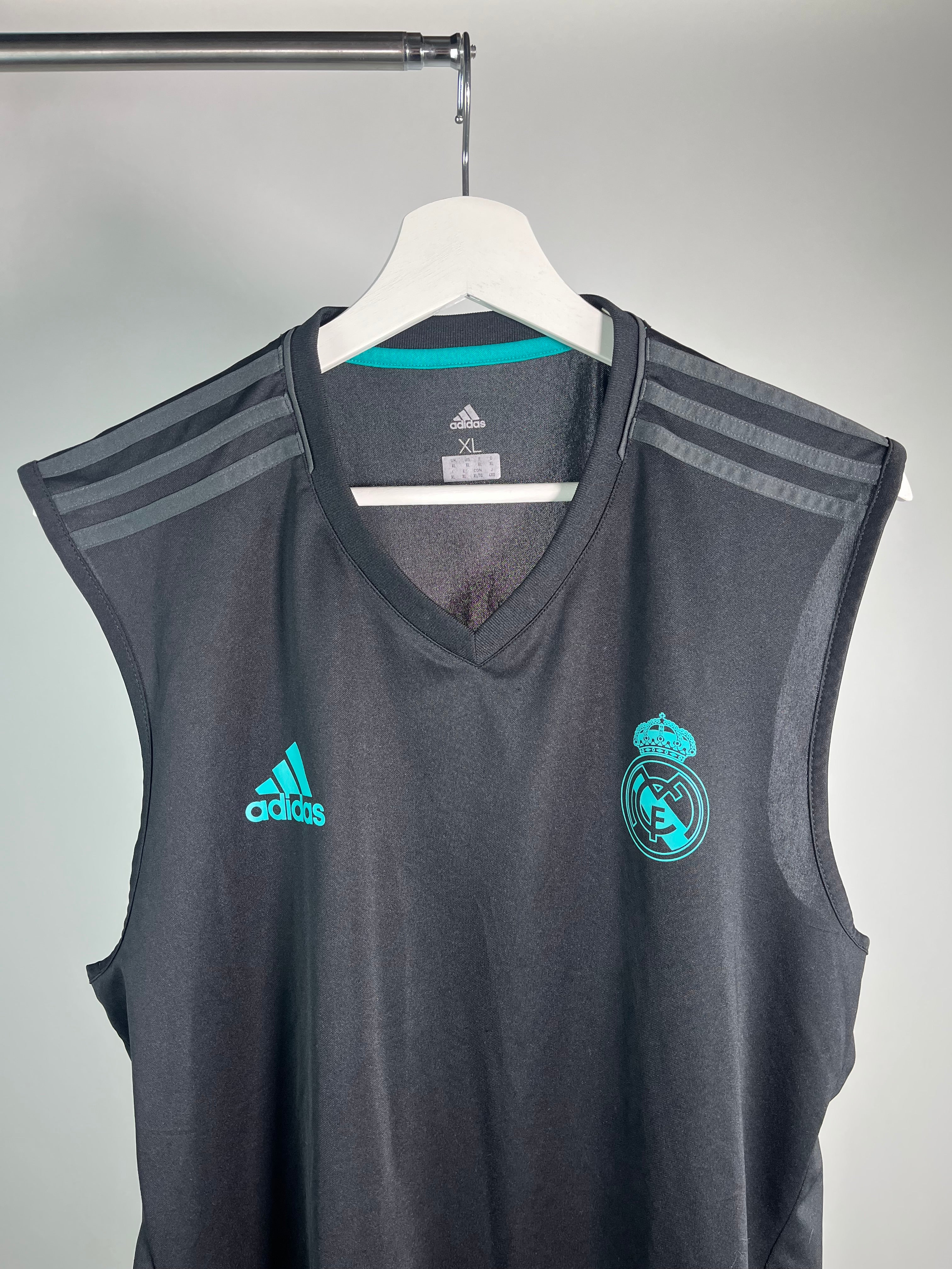 Jersey Real Madrid Entrenamiento 2017 2018 Adizero Versión Jugador (XL)