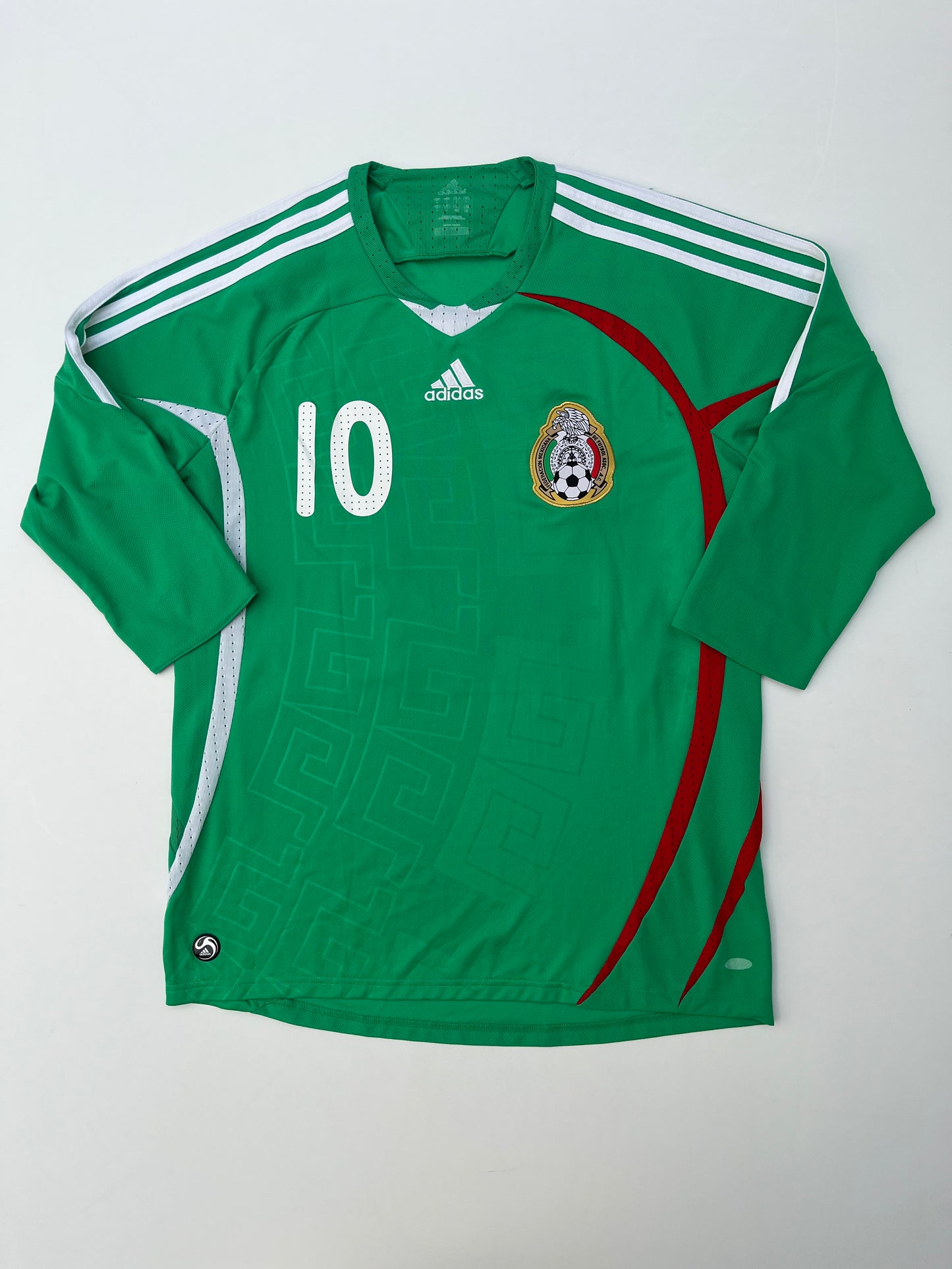 Jersey México Local 2008 2009 Manga 3/4 Cuauhtémoc Blanco (L)