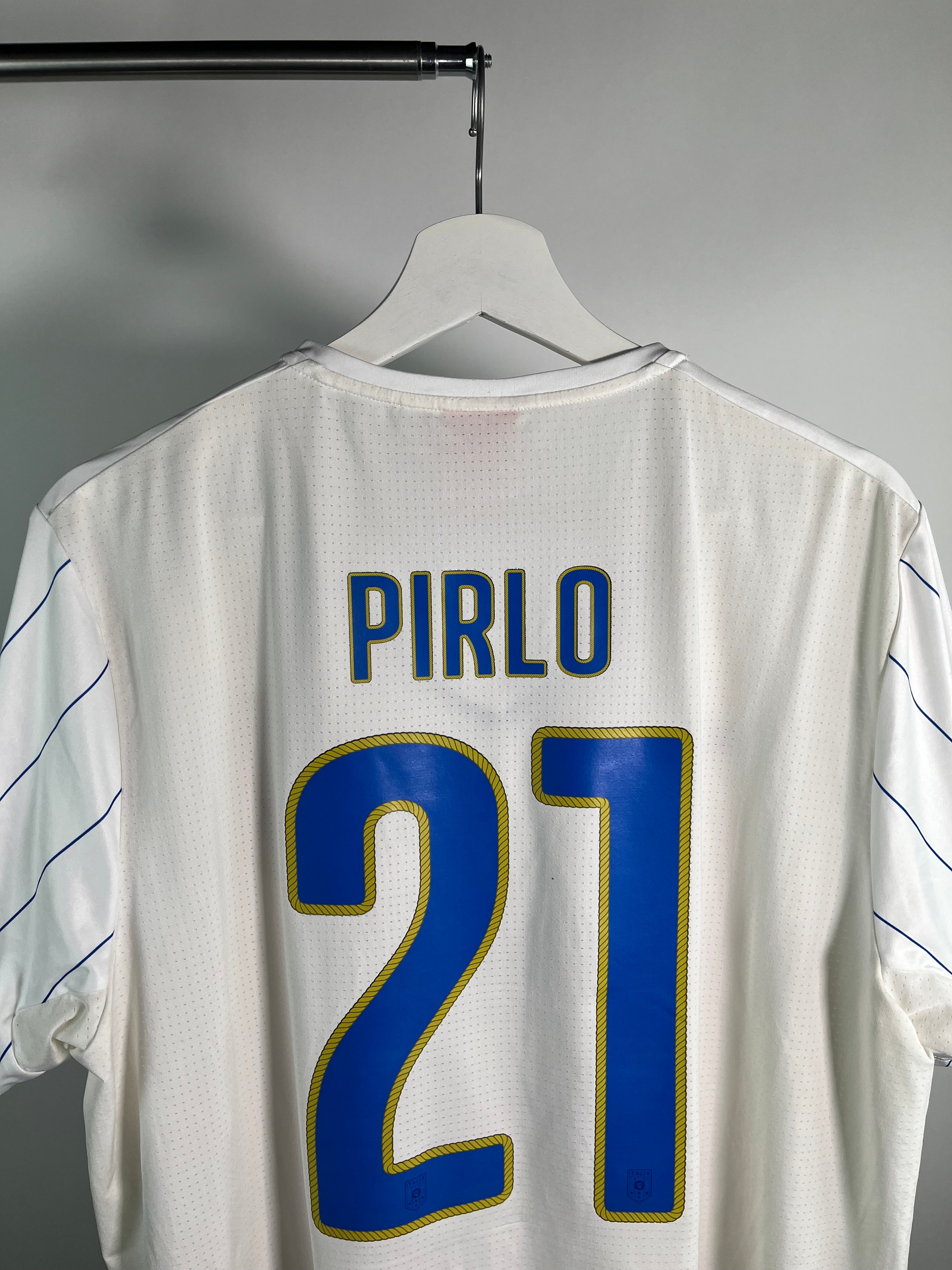 Jersey Italia Visita 2014 2016 Andrea Pirlo (XL)