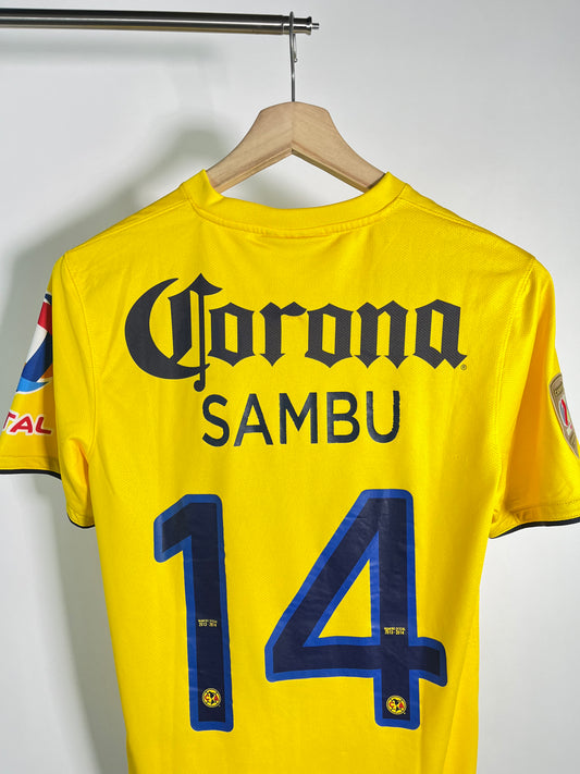 Jersey Club America Local 2013 2014 Rubens Sambueza (S)
