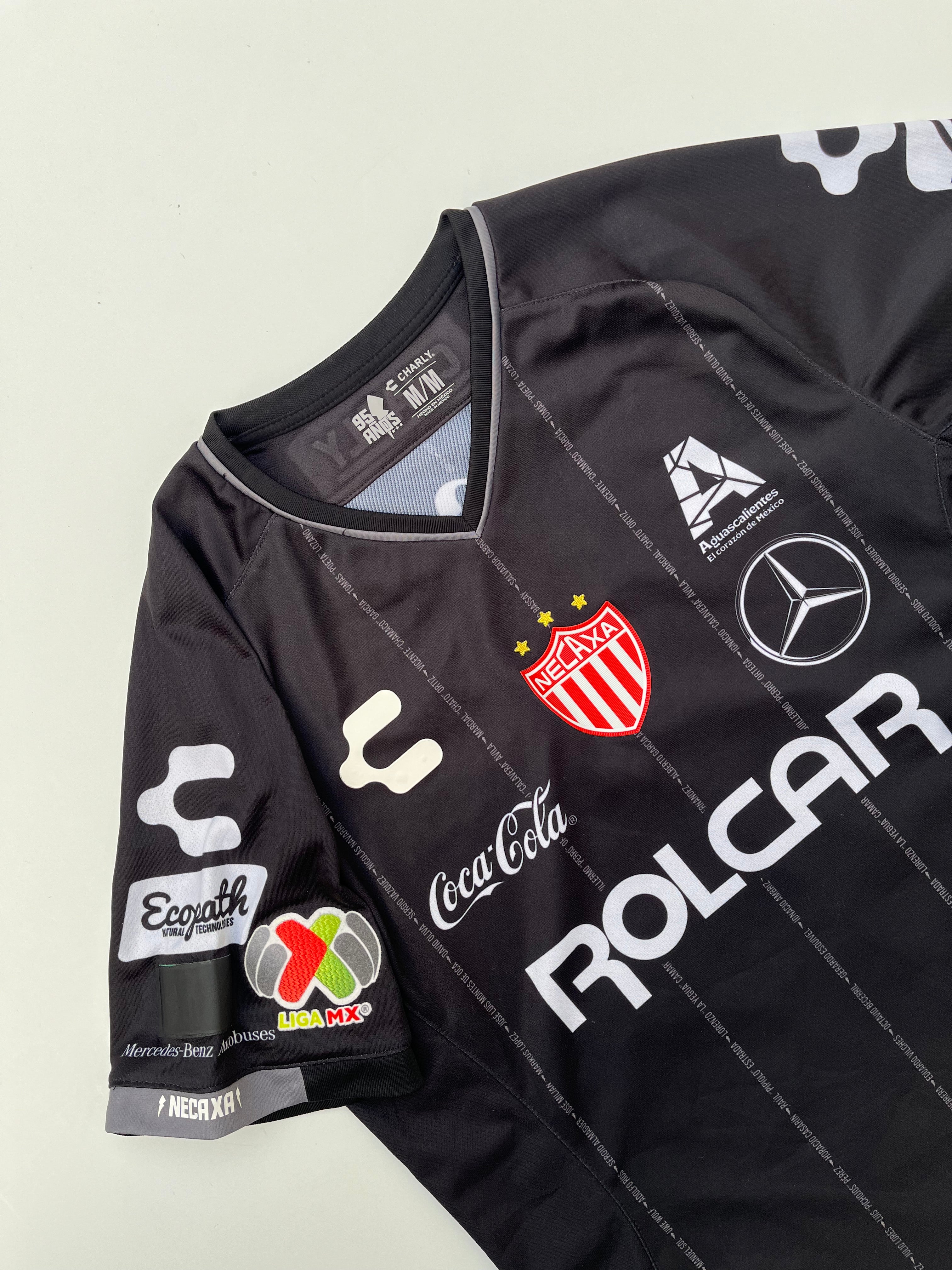 Jersey Necaxa Visita 2018 2019 Match Worn Carlos "Gullit" Peña (M)