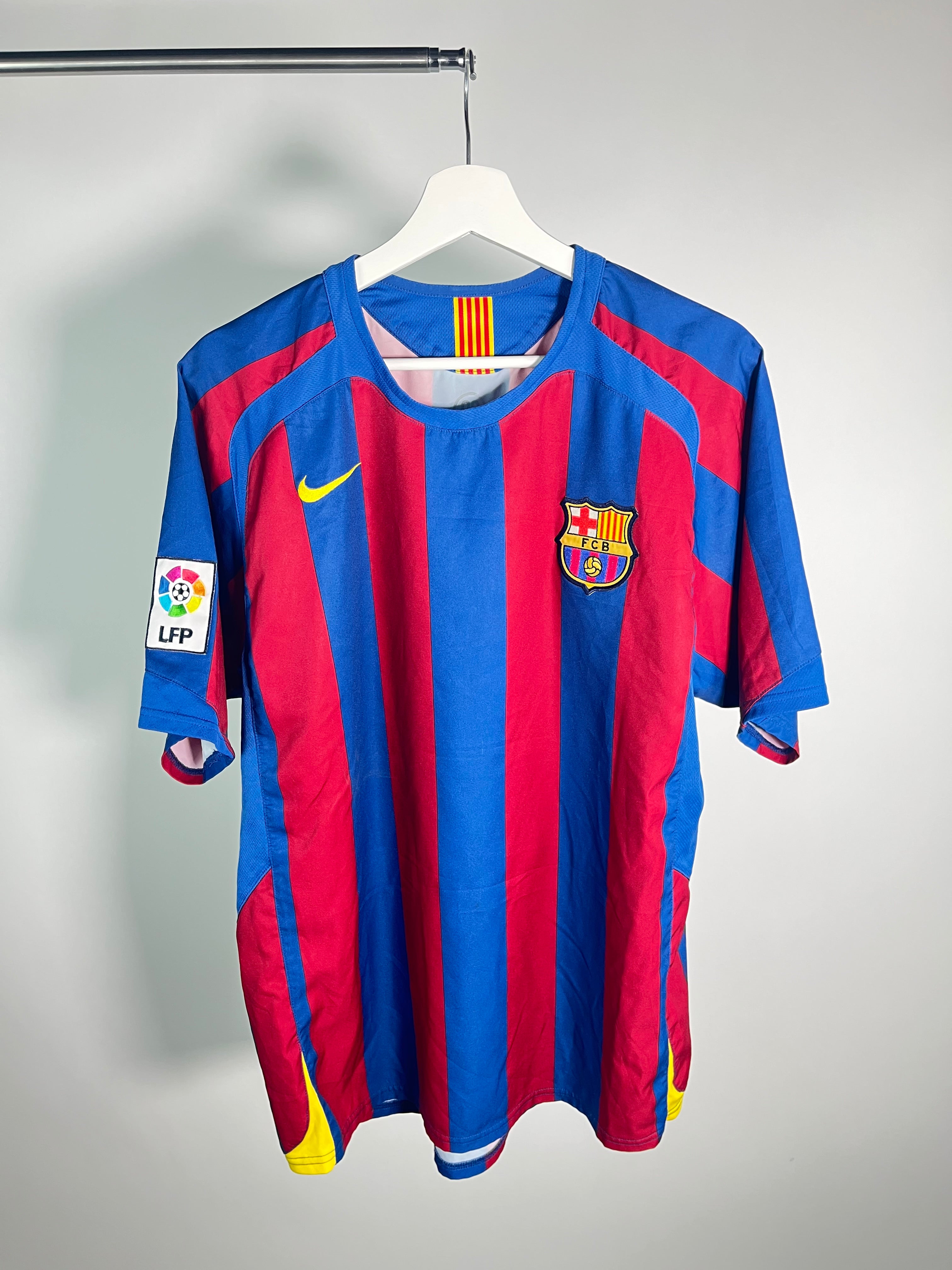 Jersey Barcelona Local 2005 2006 Ronaldinho (M)