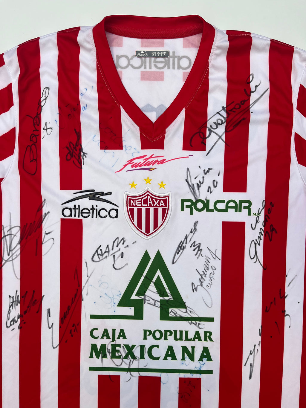 Jersey Necaxa Local 2011 2012 Autografiado (L)