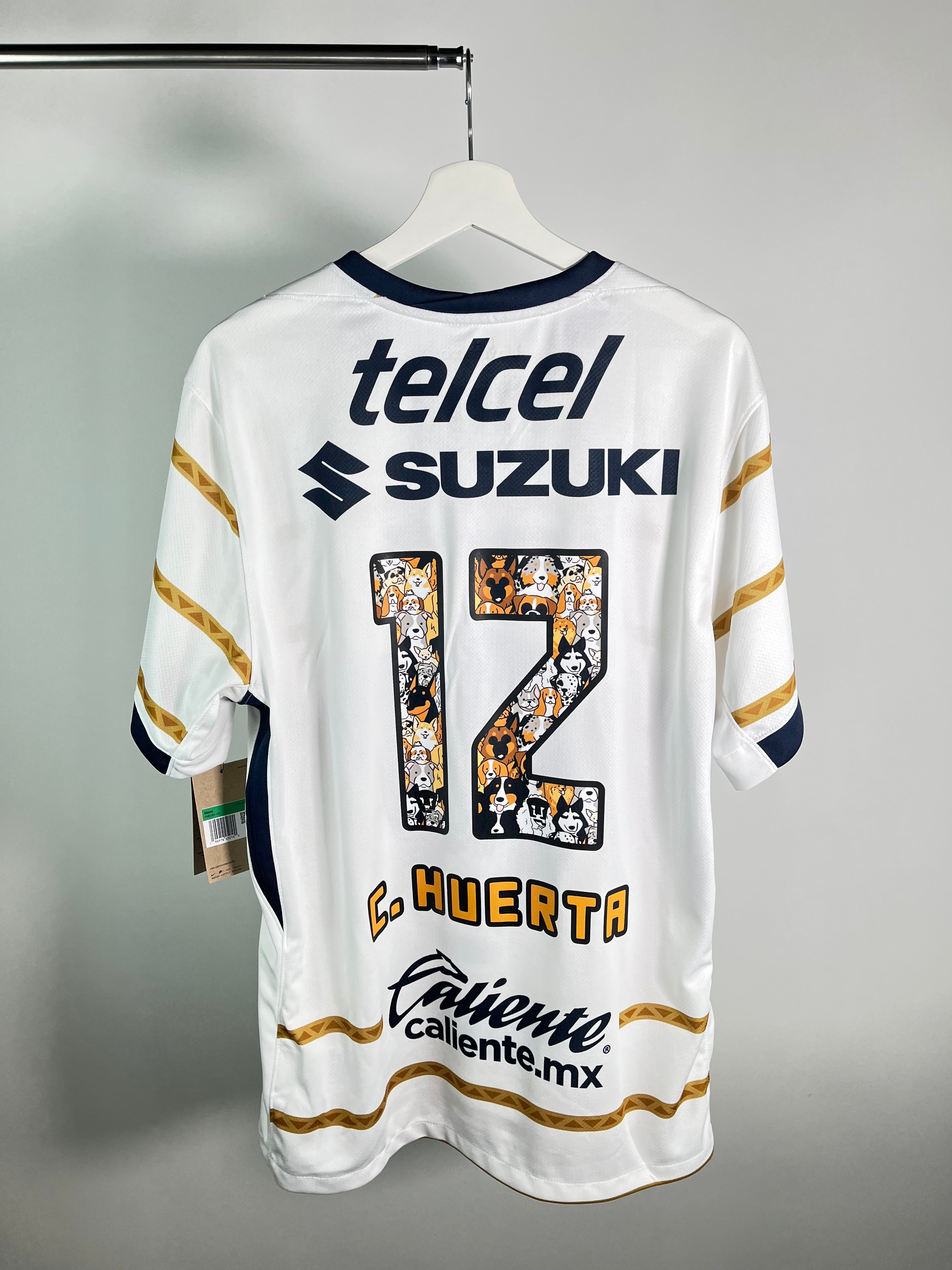 Jersey Pumas Local 2024 2025 César “Chino” Huerta *C/Etiquetas* (XL)