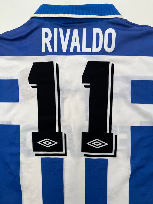 Jersey Deportivo La Coruña Local 1996 1997 Rivaldo (L)