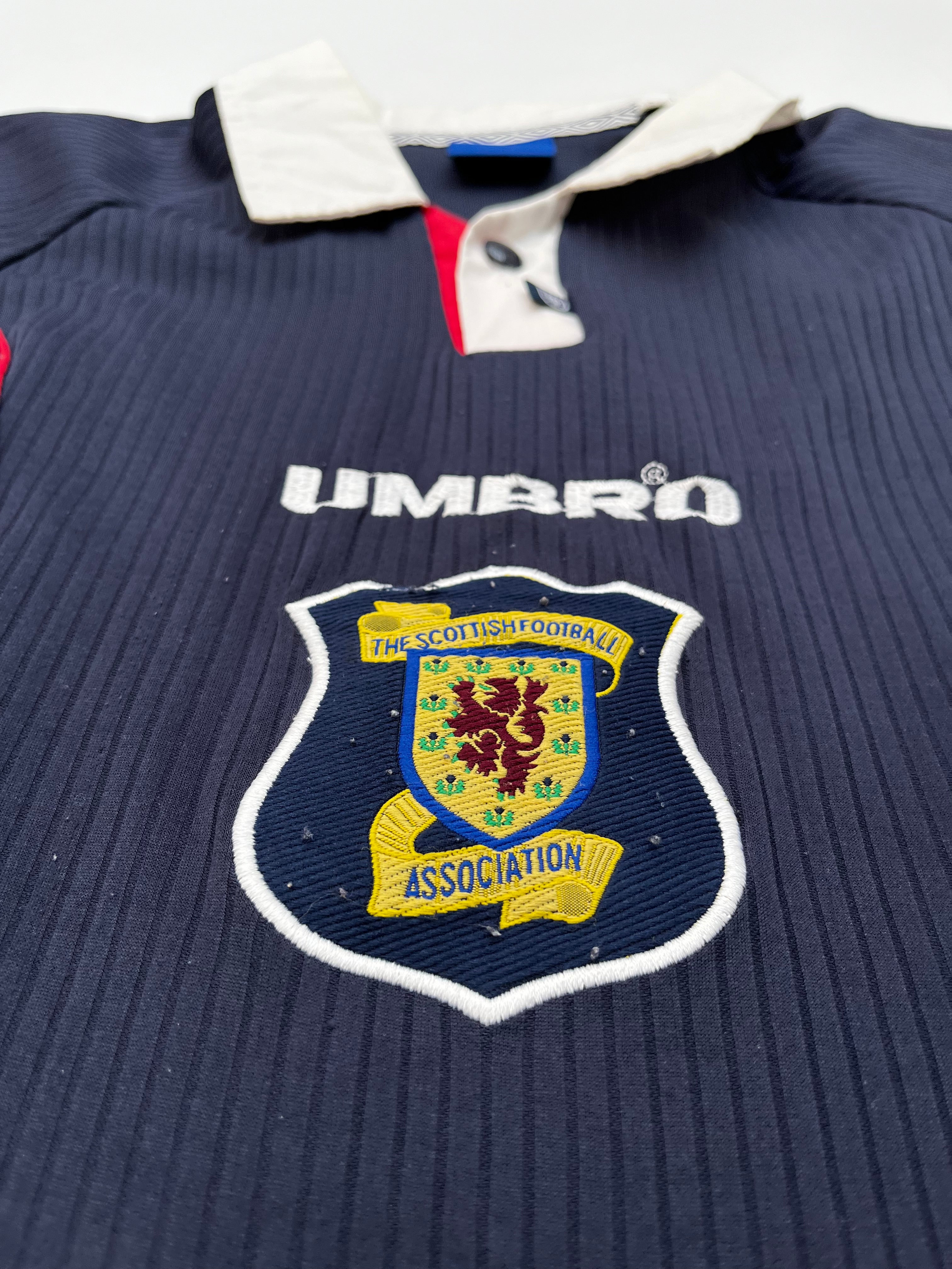 Jersey Escocia Local 1996 1998 Duncan Shearer (L)
