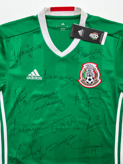 Jersey México Local 2016 2018 Autografiada *C/Etiquetas* (S)