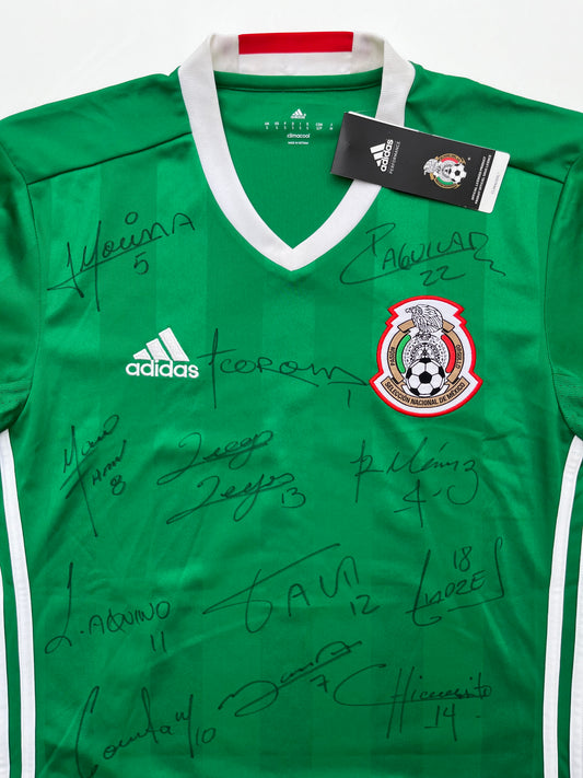 Jersey México Local 2016 2018 Autografiada *C/Etiquetas* (S)