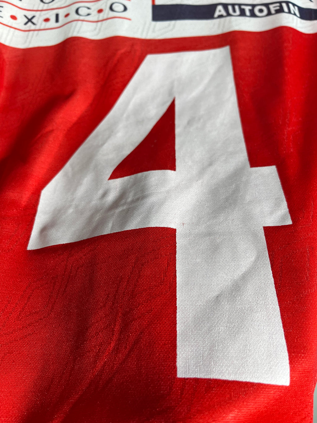 Jersey Toros Neza Local 1995 1996 Utilería (L)