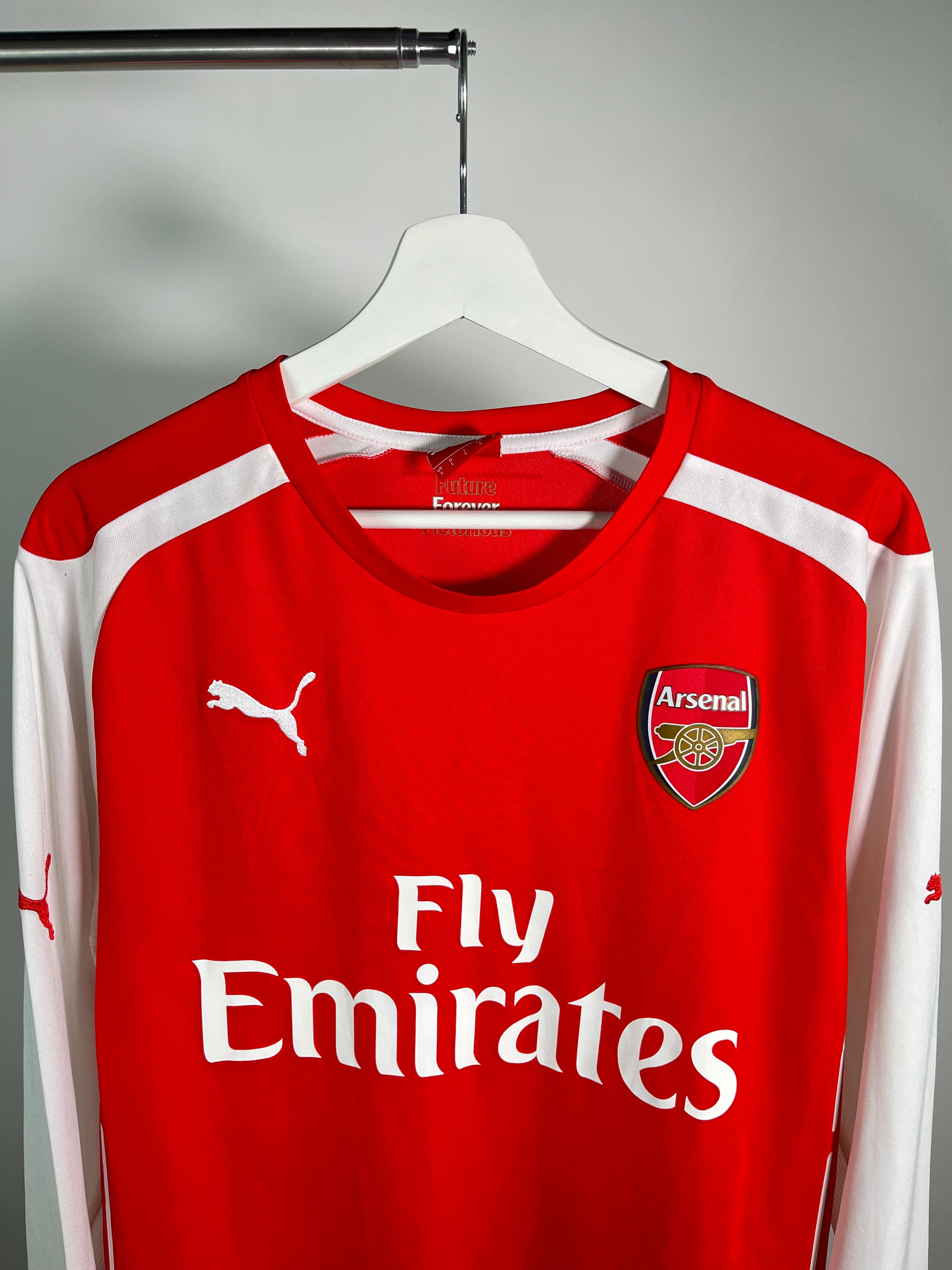 Jersey Arsenal Local 2014 2015 Manga Larga (L)