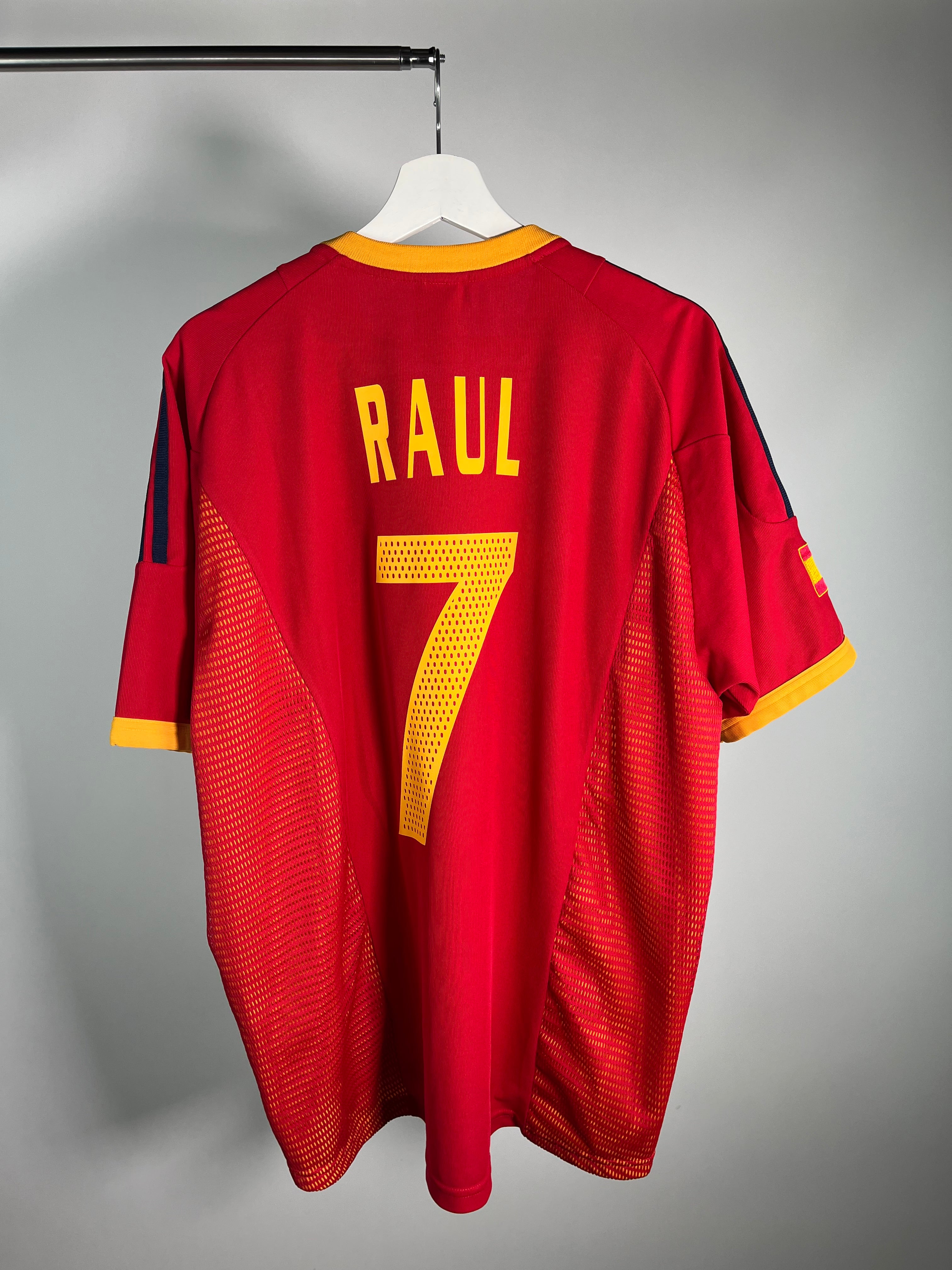 Jersey España Local 2002 2004 Raúl (L)