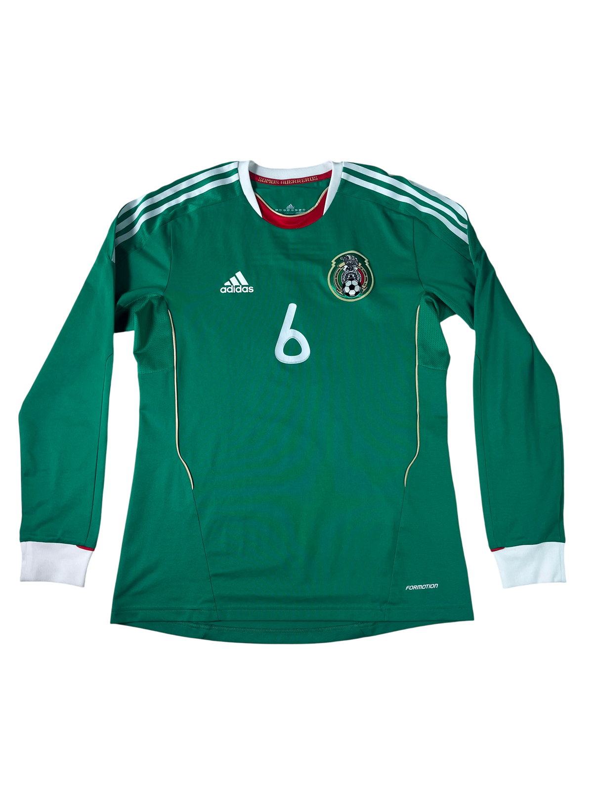 Jersey México 2011 2013 Manga Larga Versión Jugador Gerardo Torrado (L)