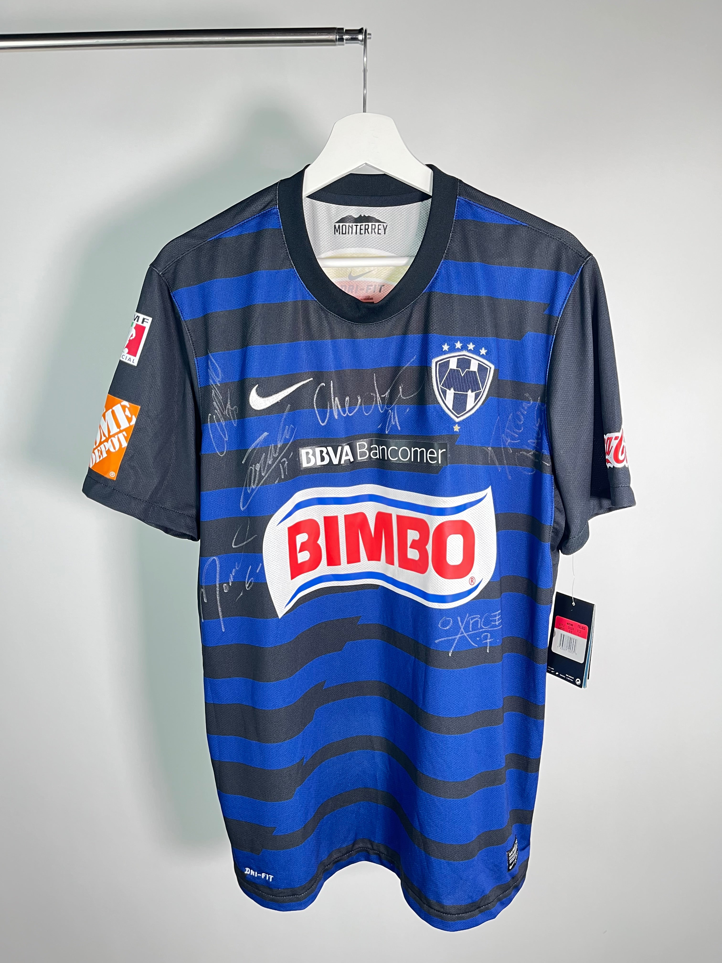 Jersey Rayados Monterrey Tercera 2011 2012 Autografiada *C/Etiquetas* (L)